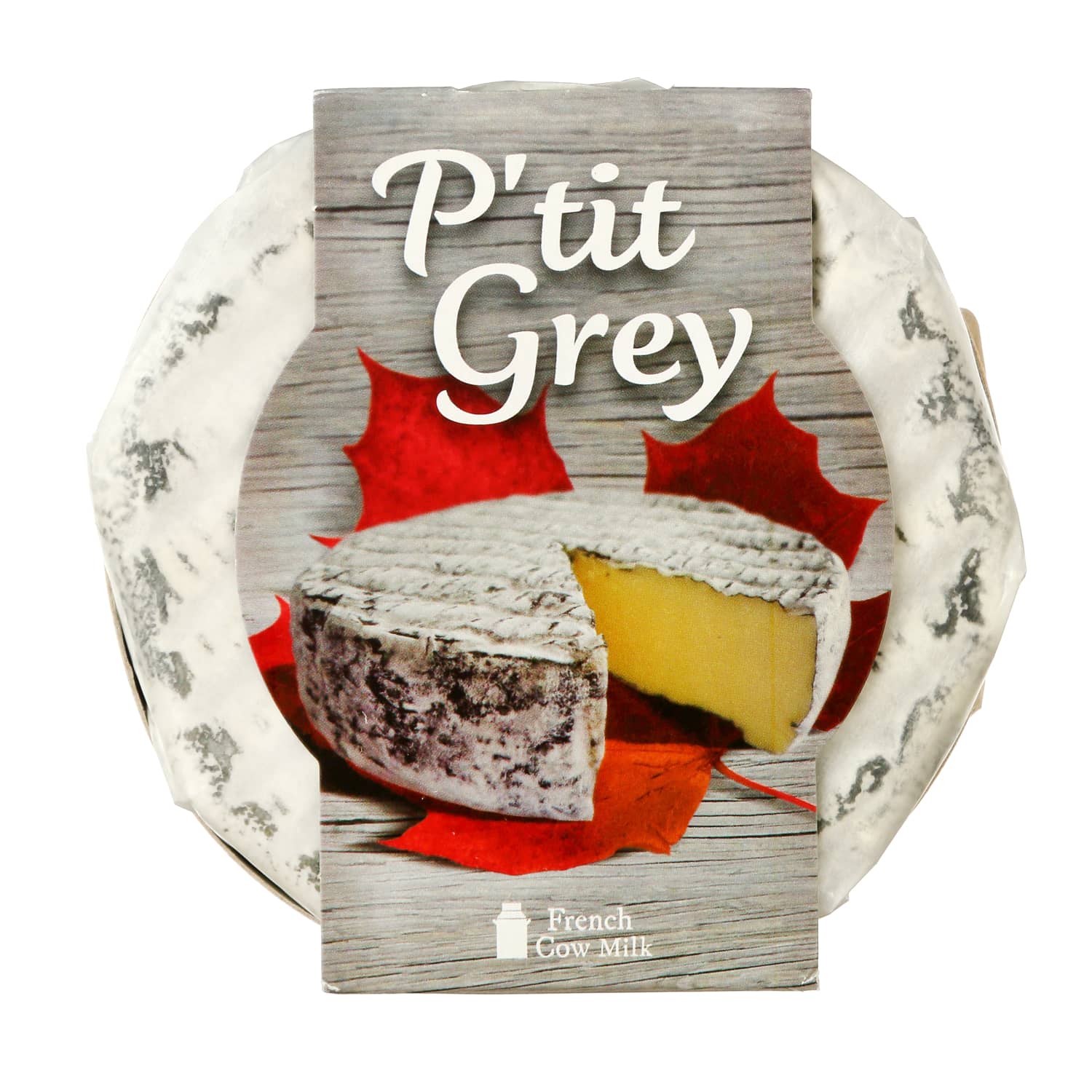 Mold cheese with ashes P’TIT GREY, 125 g