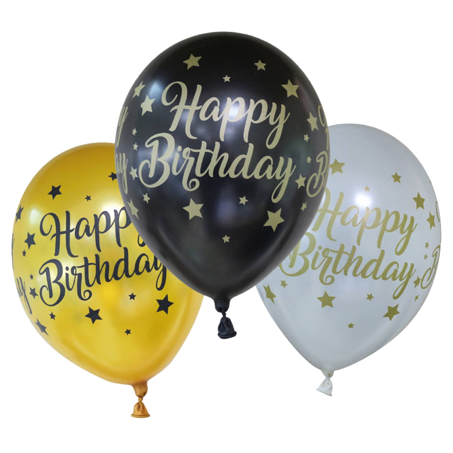 Latekso balionai MILESTONE, 6 vnt.