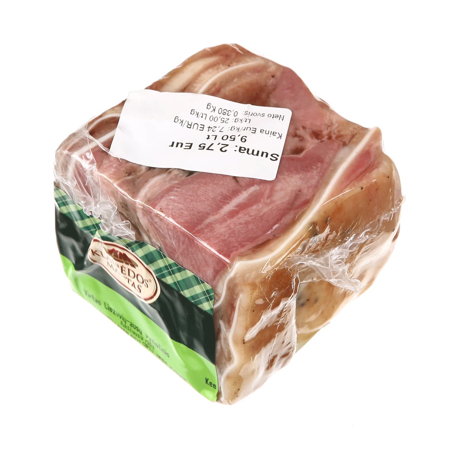 Boiled ears and tongues roll, 1 kg