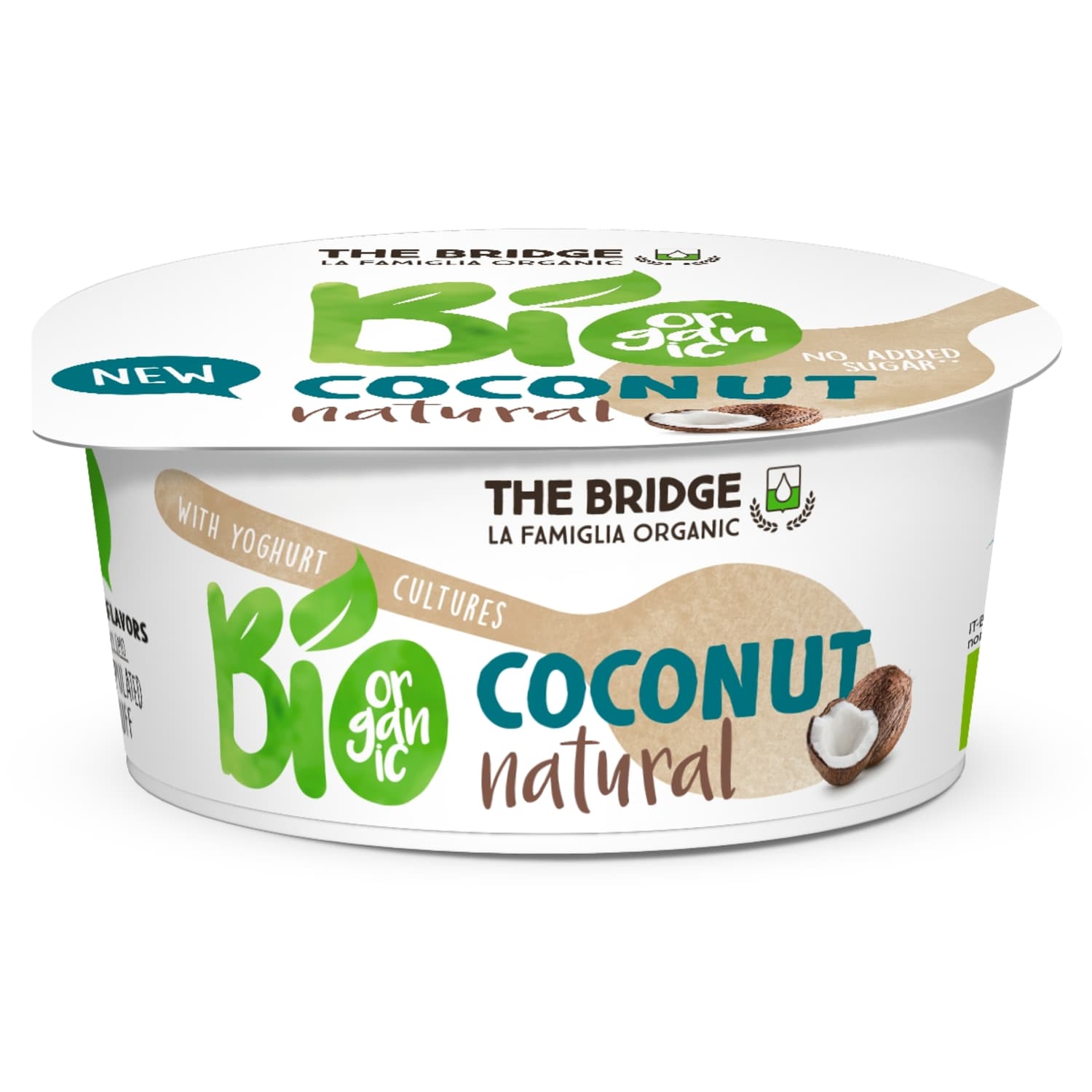 Organic fermented coconut product THE BRIDGE, 125 g
