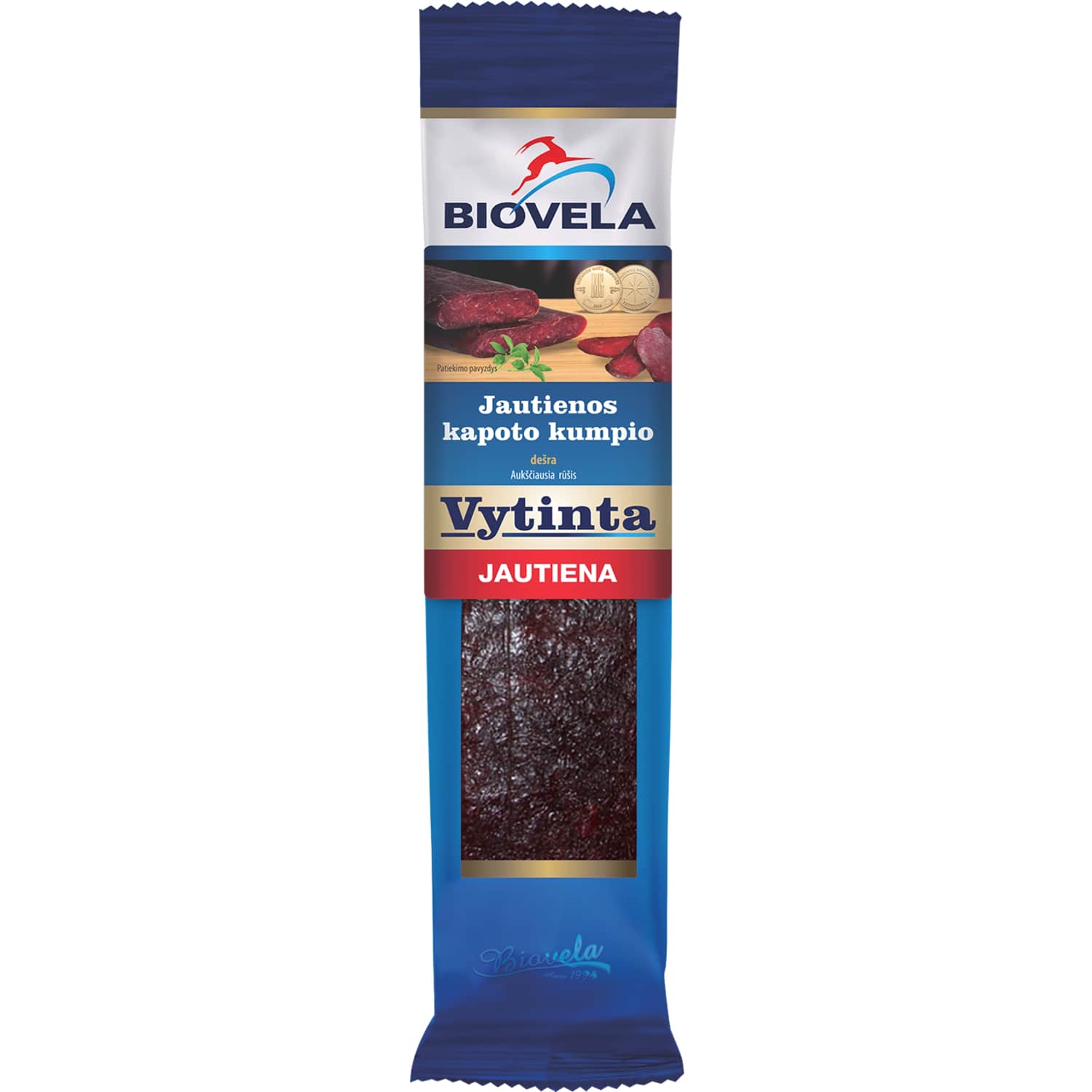 Вяленая говяжья ветчина BIOVELA, a.r., 200г