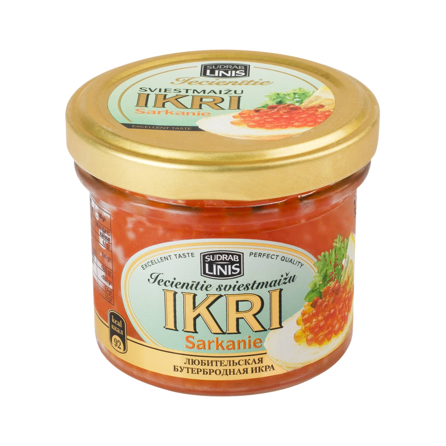 MĖGĖJŲ dirbtiniai raudonieji ikrai,100g
