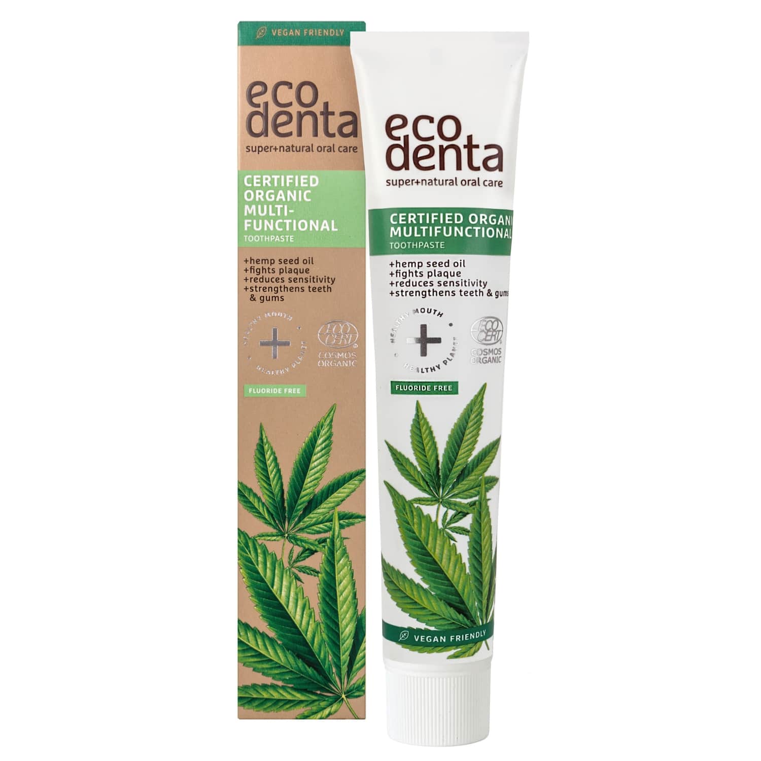 Зубная паста ECODENTA CERT.ORGANIC MULTI., 75 мл