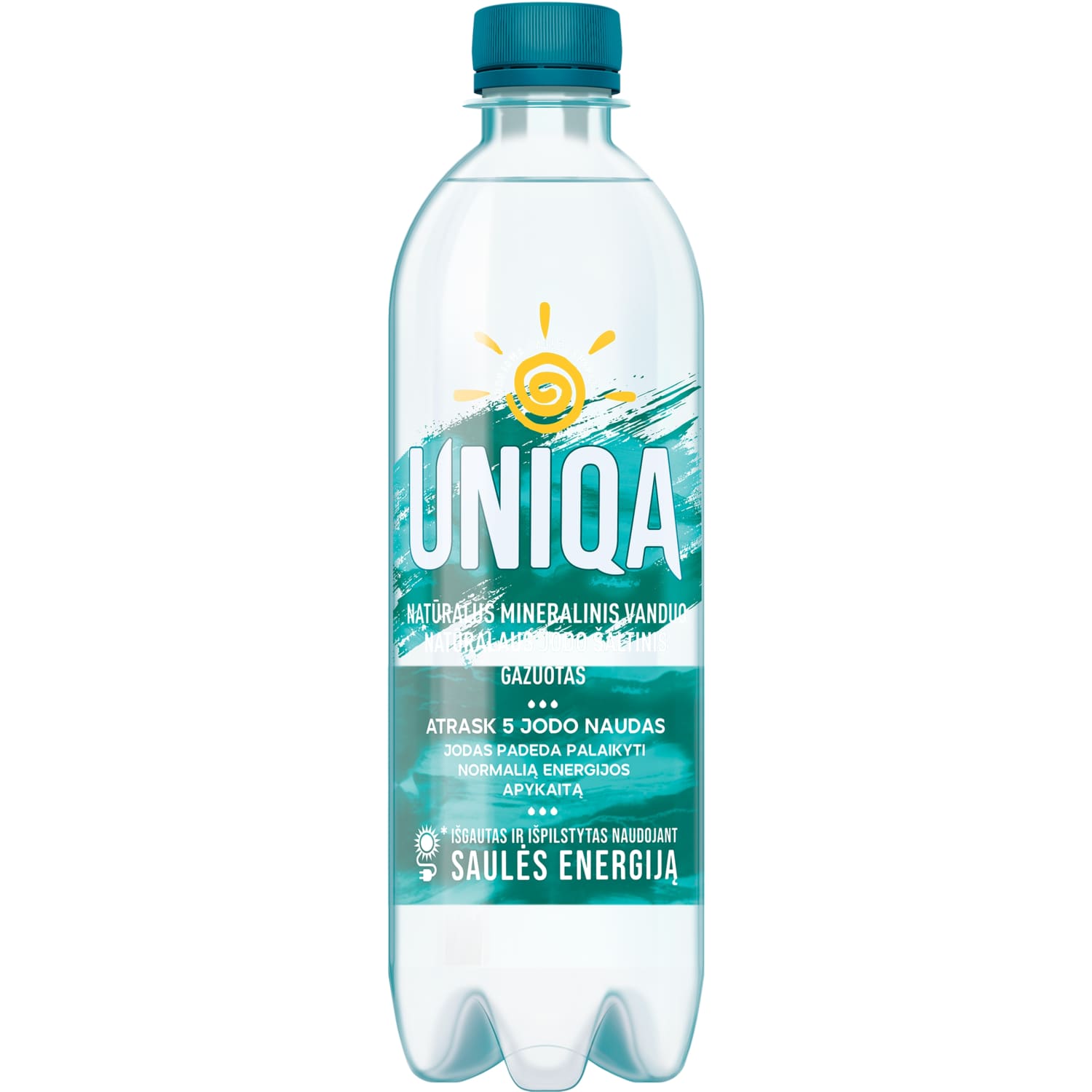 Carbonated mineral water UNIQA, 500 ml