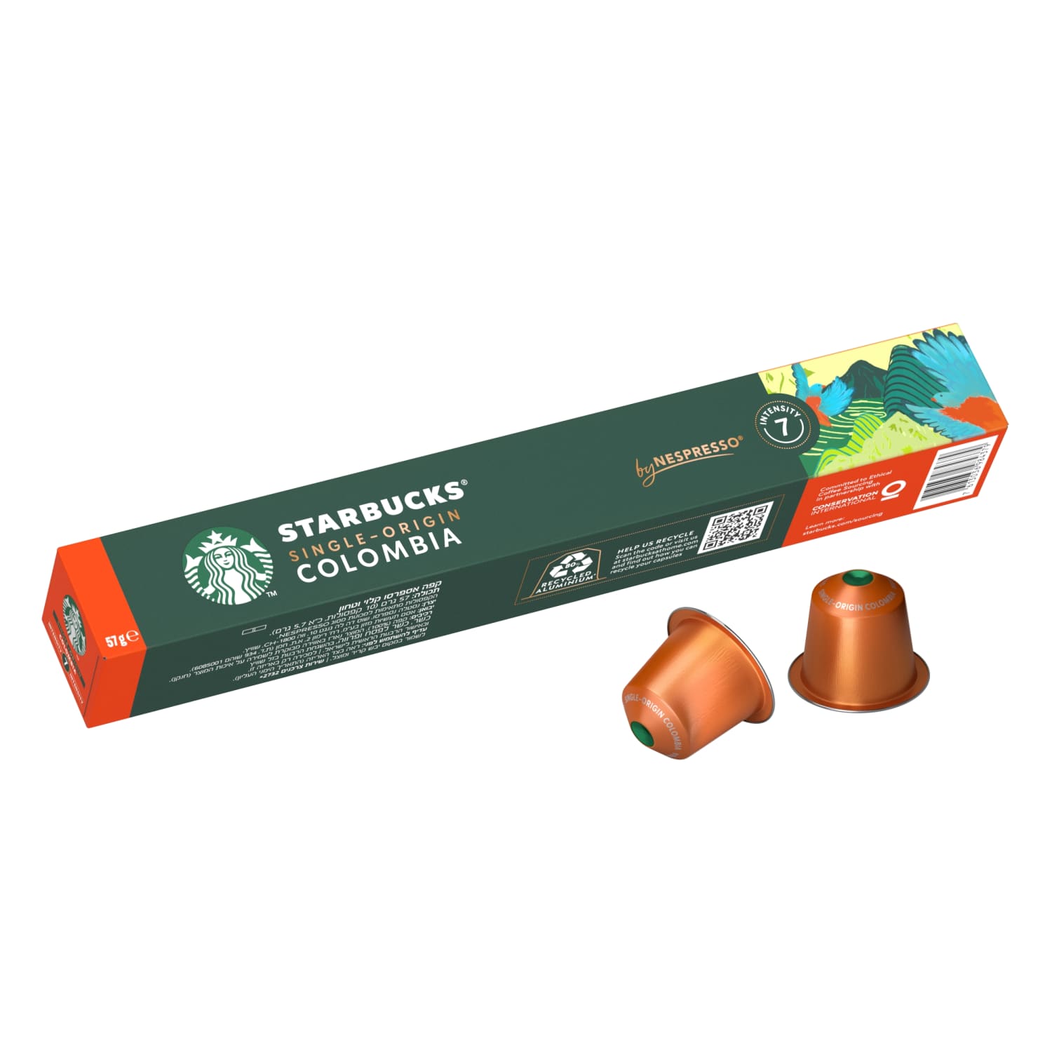 Kavos kap. STARBUCKS COLUMBIA, 10 vnt. 57 g