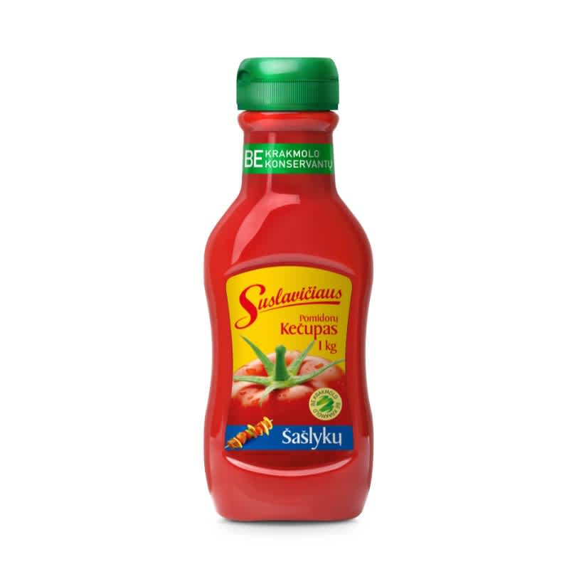 Томатный кетчуп SUSLAVIČIAUS для шашлыка, 1 кг