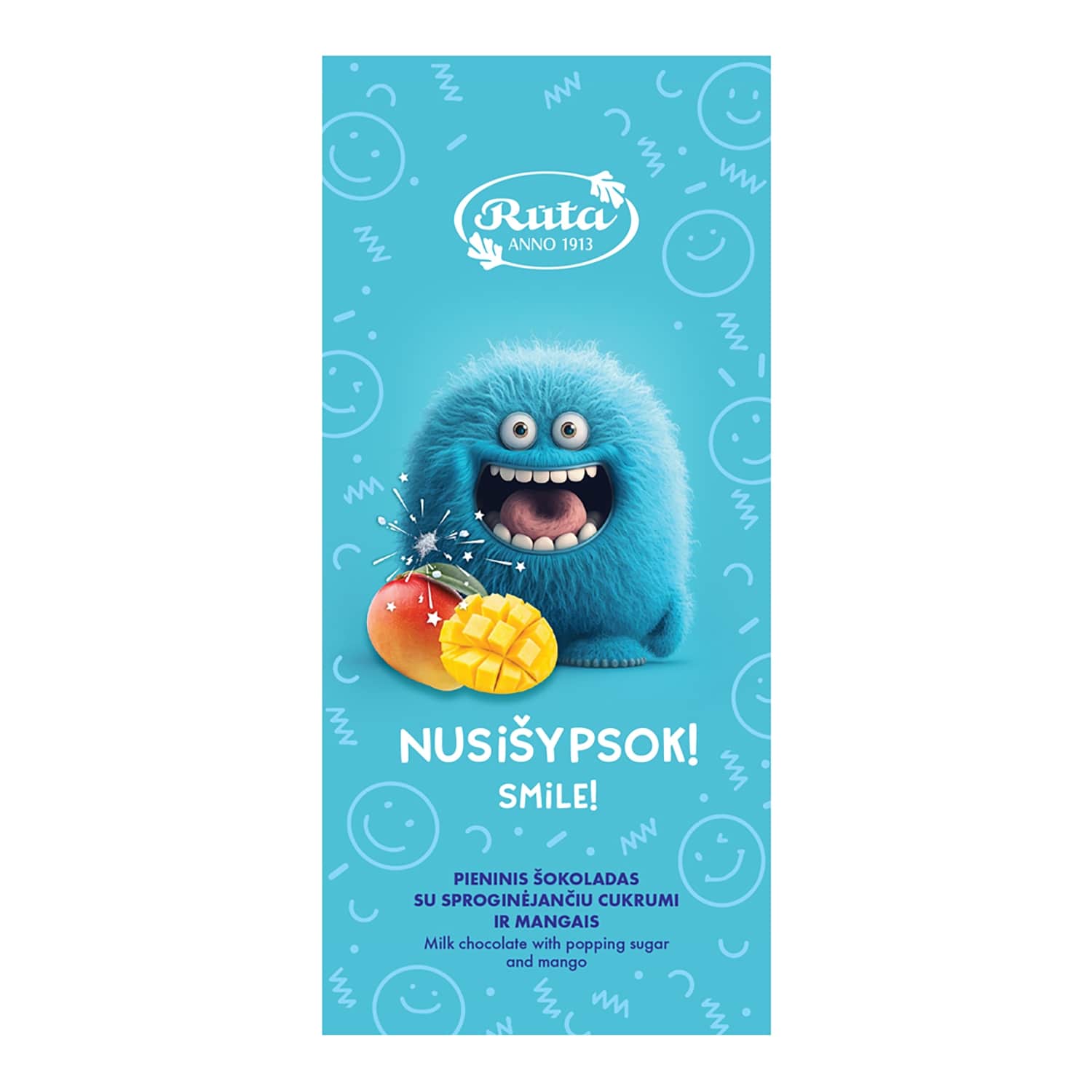 Milk chocolate BUMČIAI NUSIŠYPSOK!, 70 g