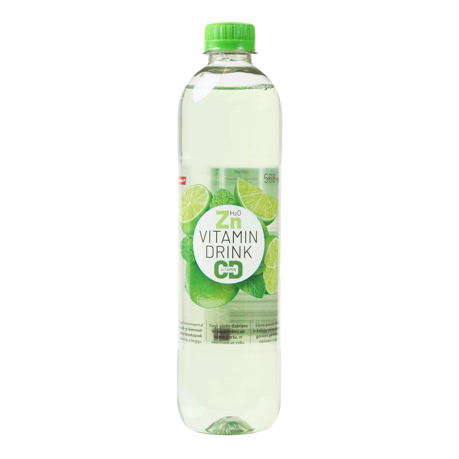 Lightly carbonated drink RIMI MINT - LIME, 0,568 l