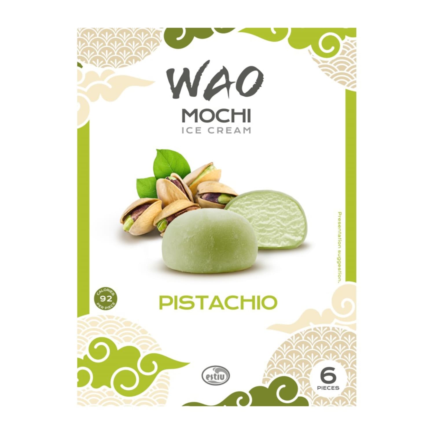Pistac. sk. valg. ledai WAO MOCHI, 216ml/210g
