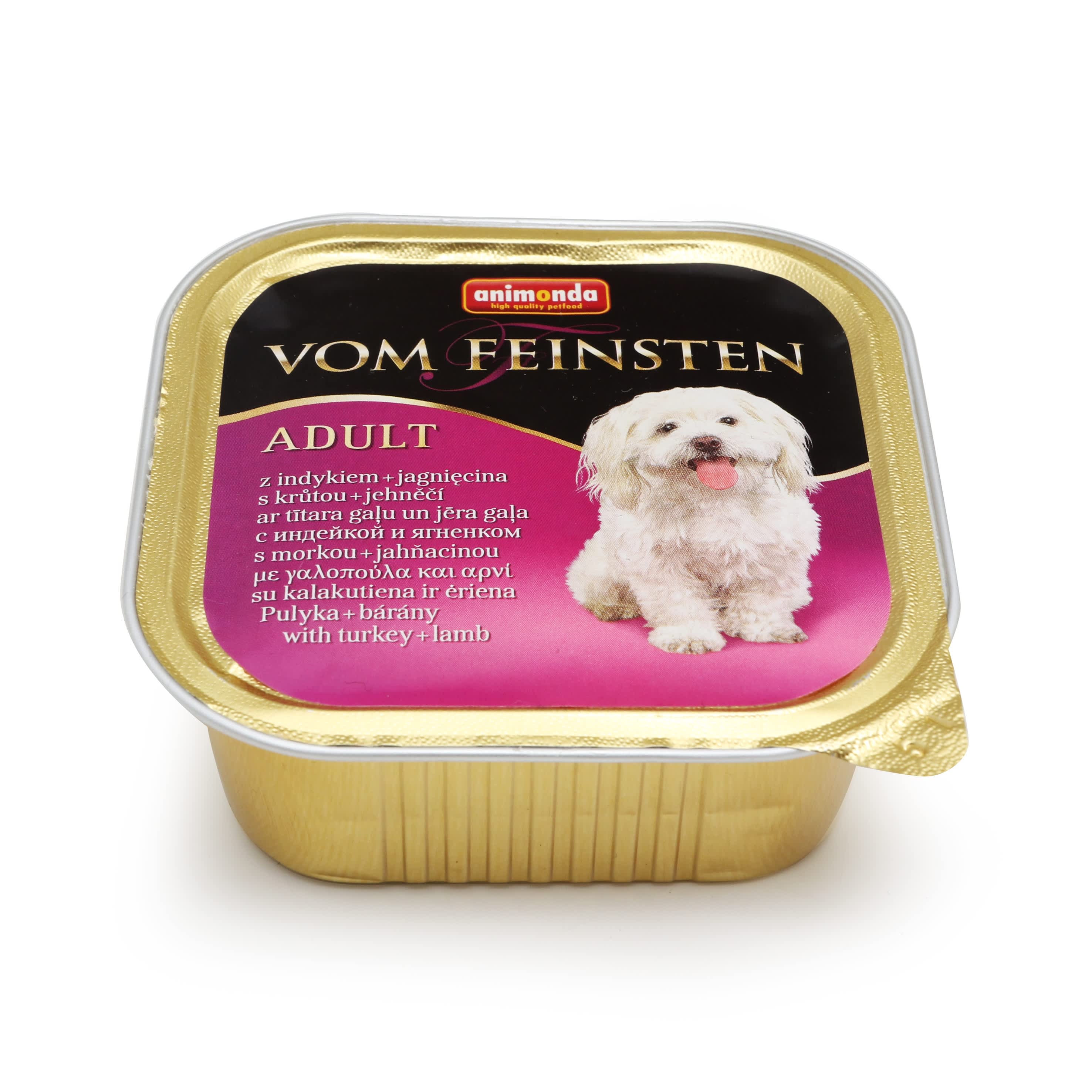 Dog food ANIMONDA, turkey, lamb, 150 g