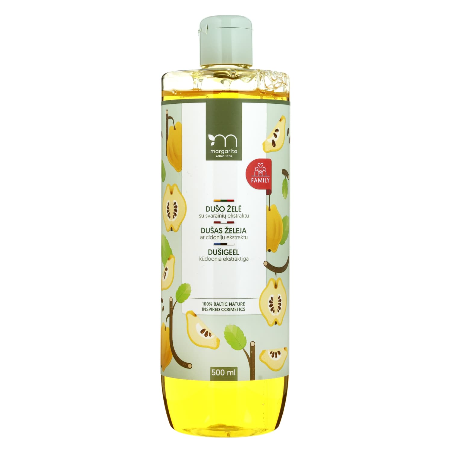 Shower Gel MARGARITA with essential extracts, 500 ml
