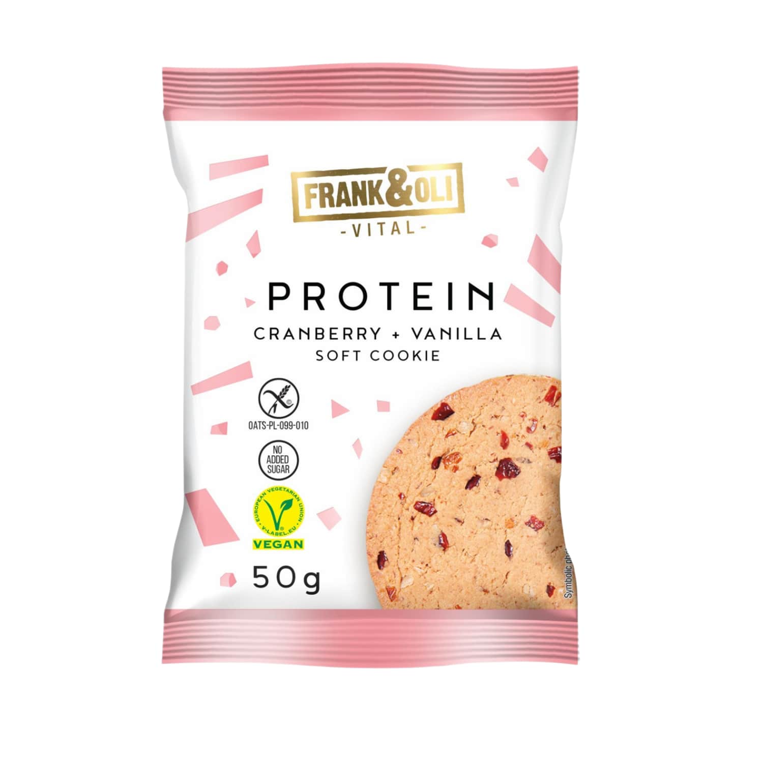 Протеиновое печенье с арахисом FRANK&OLI, 50 г