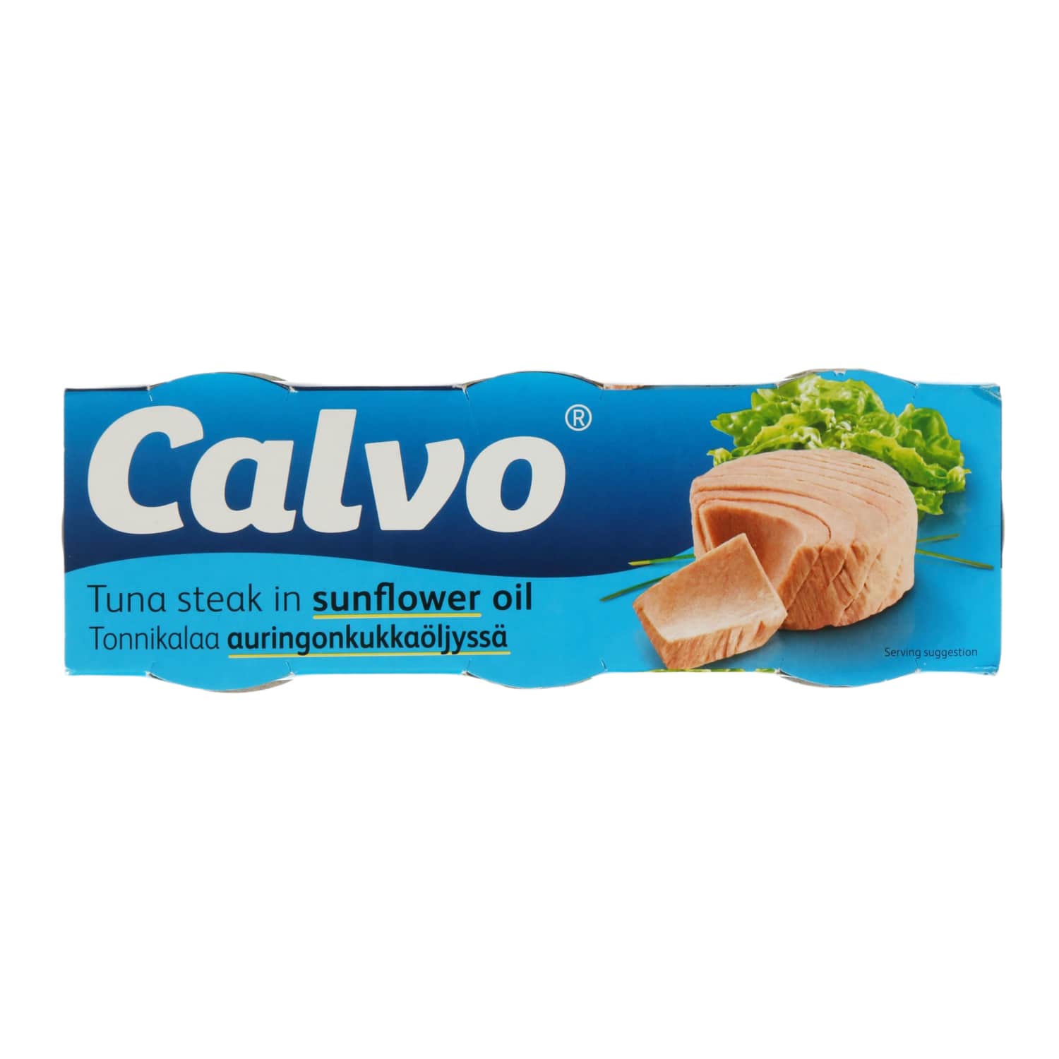 Куски тунца в подсолнечном масле CALVO, 240 г