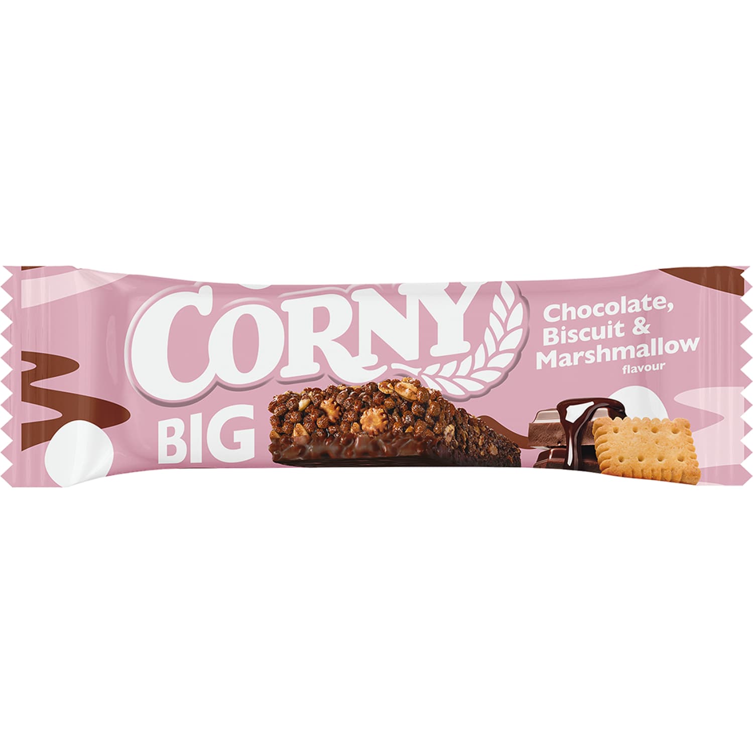 Cereal cookie, marshmallow flavor CORNY BIG, 40 g