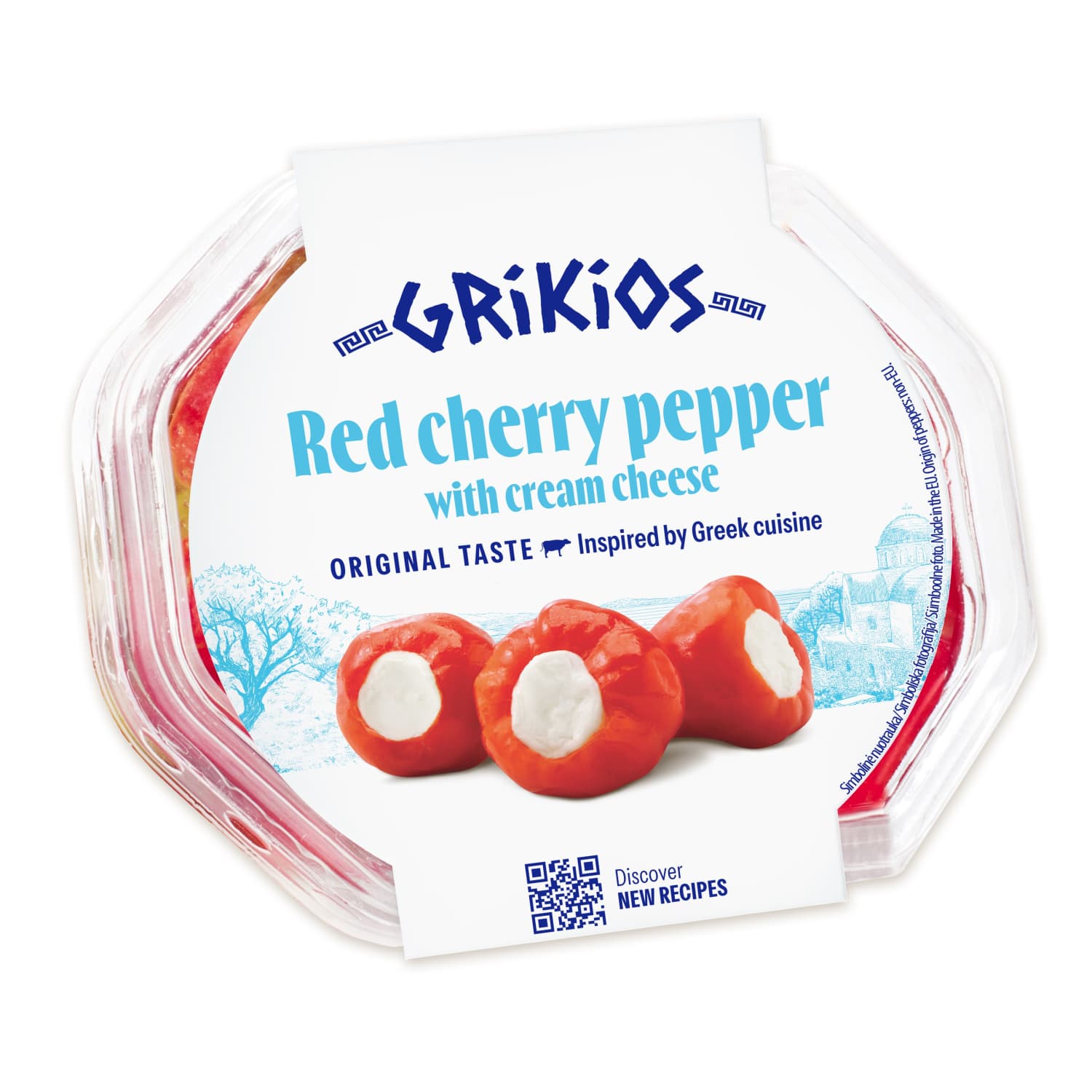 Sweet peppers stuffed with cheese, 200/150 g