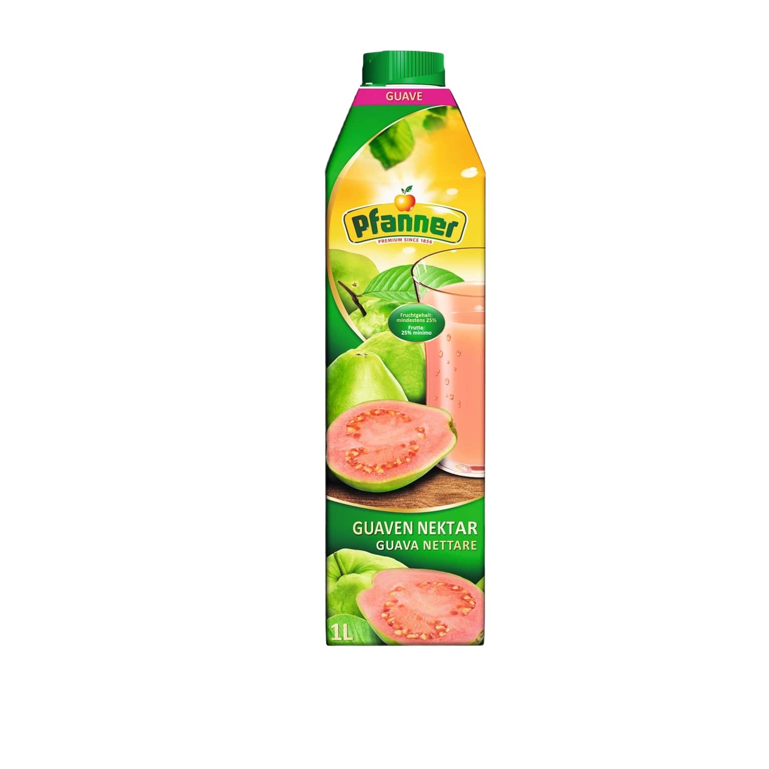 Gvajavų nektaras PFANNER, 1 l