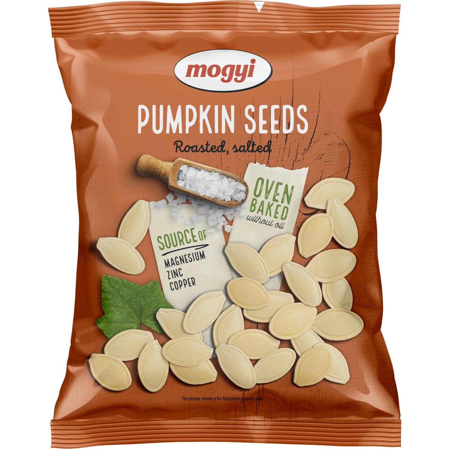 Roasted salted pumpkin seeds