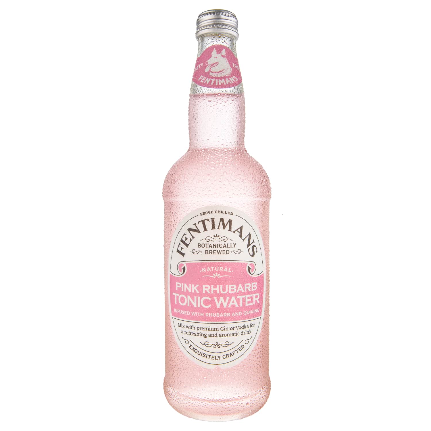 Безалкогольный напиток FENTIMANS PINK RHUBARB, 0,5 л