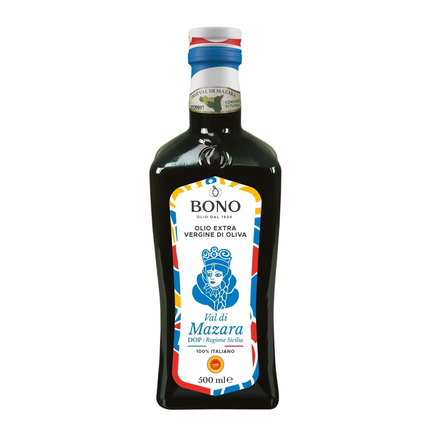 Оливковое масло BONO VAL DI MAZARA DOP, 500 мл