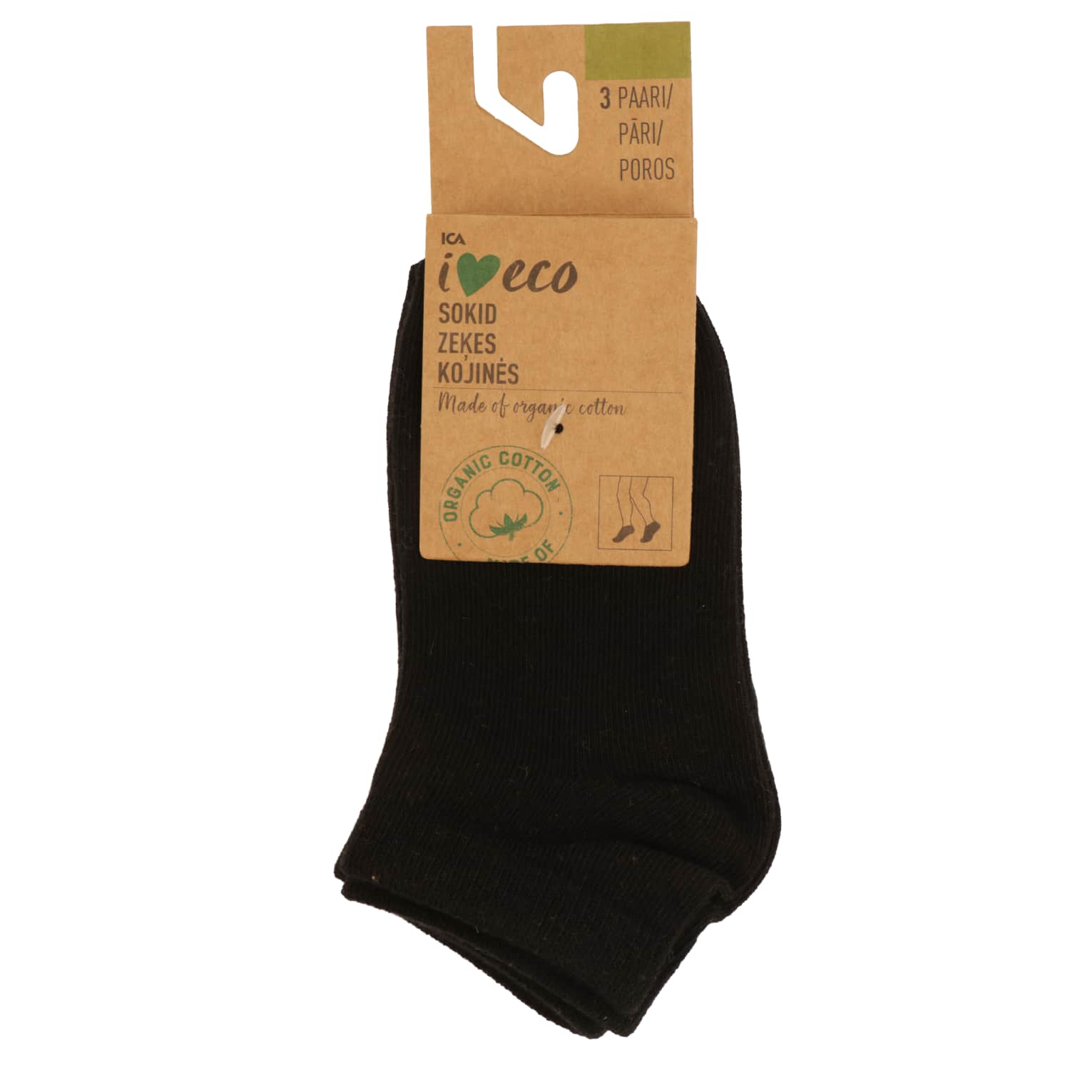Vaikiškos kojinės I LOVE ECO, 28 / 30, 3 p.