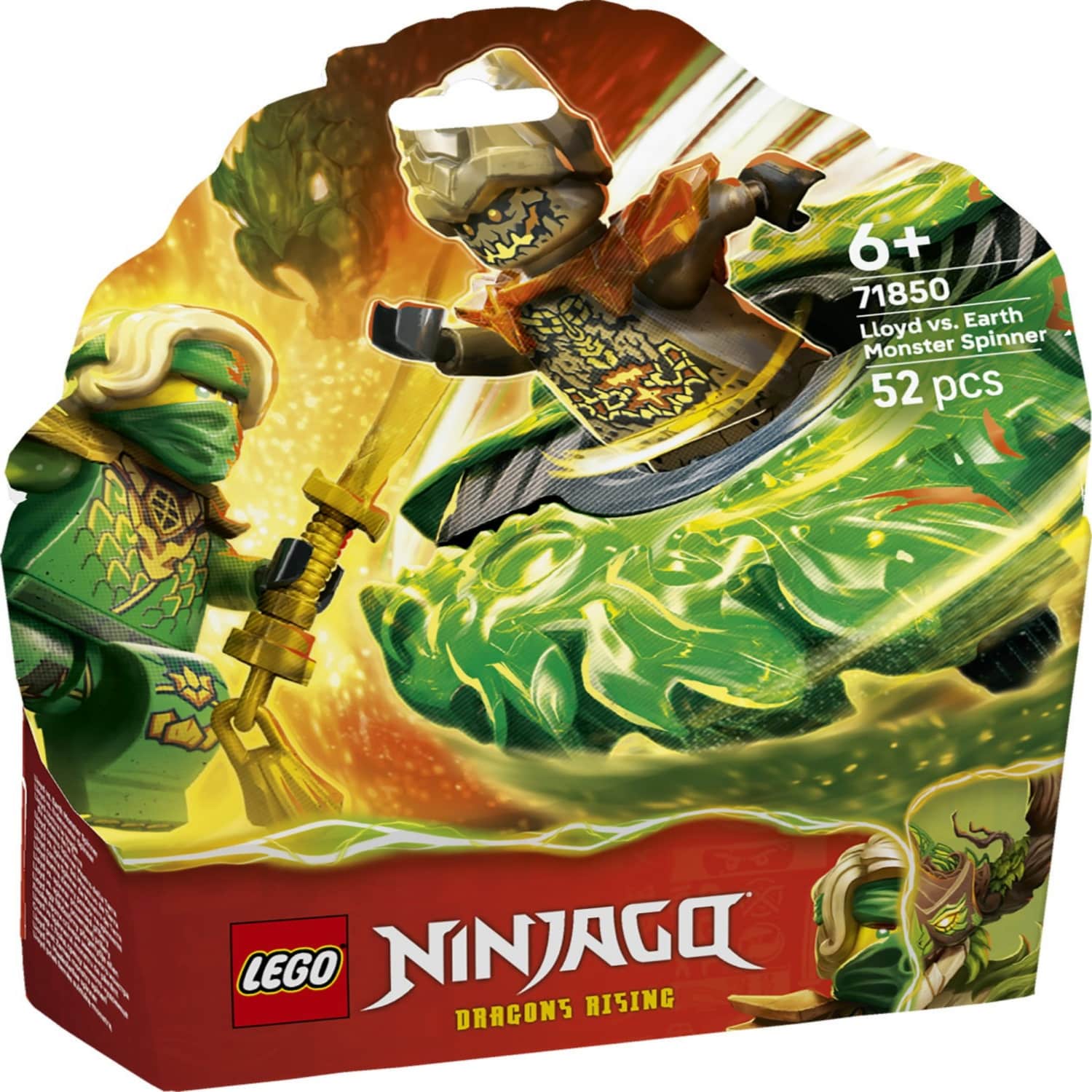 Constructor LEGO Lloyd vs Earth Monster 71850