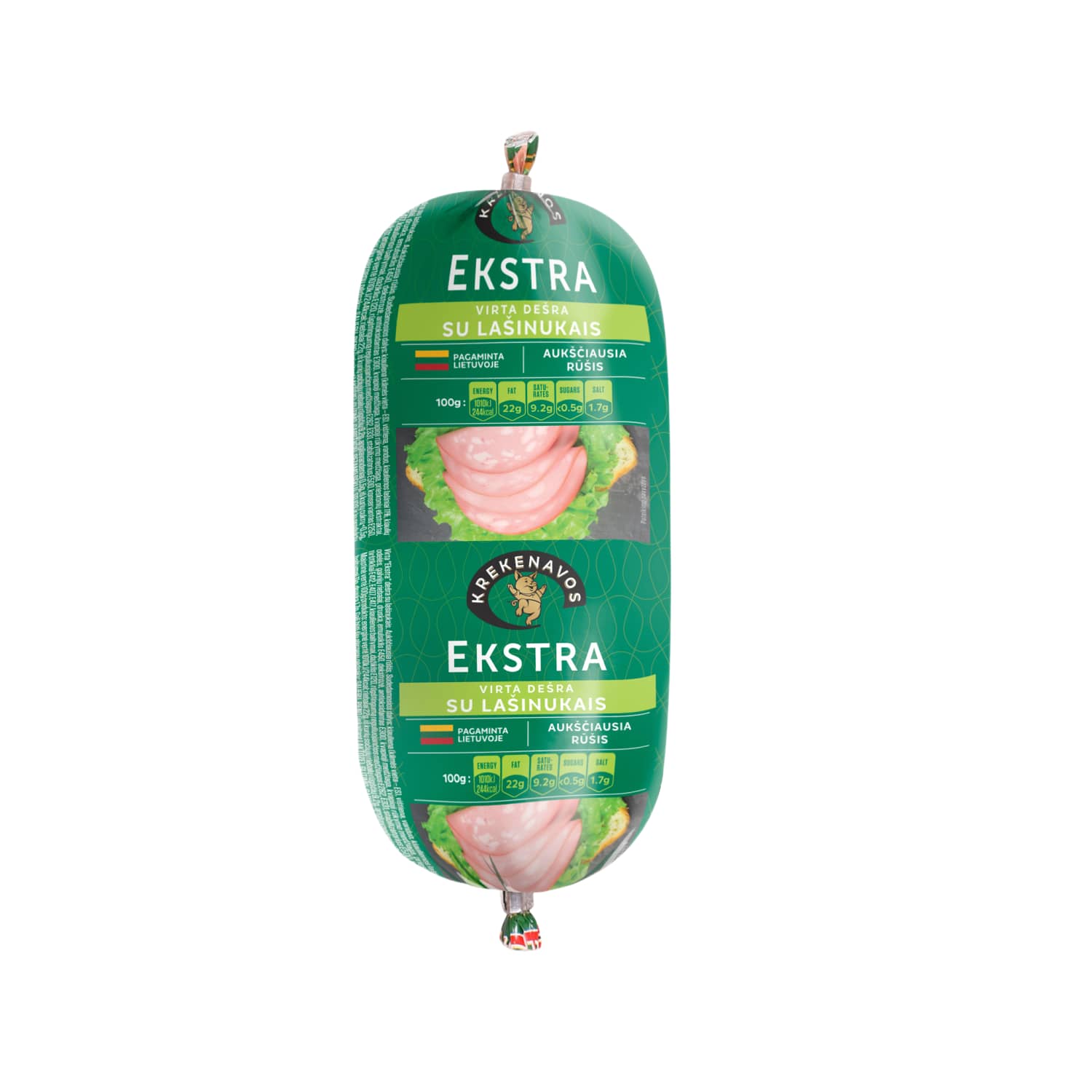 Virta dešra su lašinukais EKSTRA, a.r. 340g