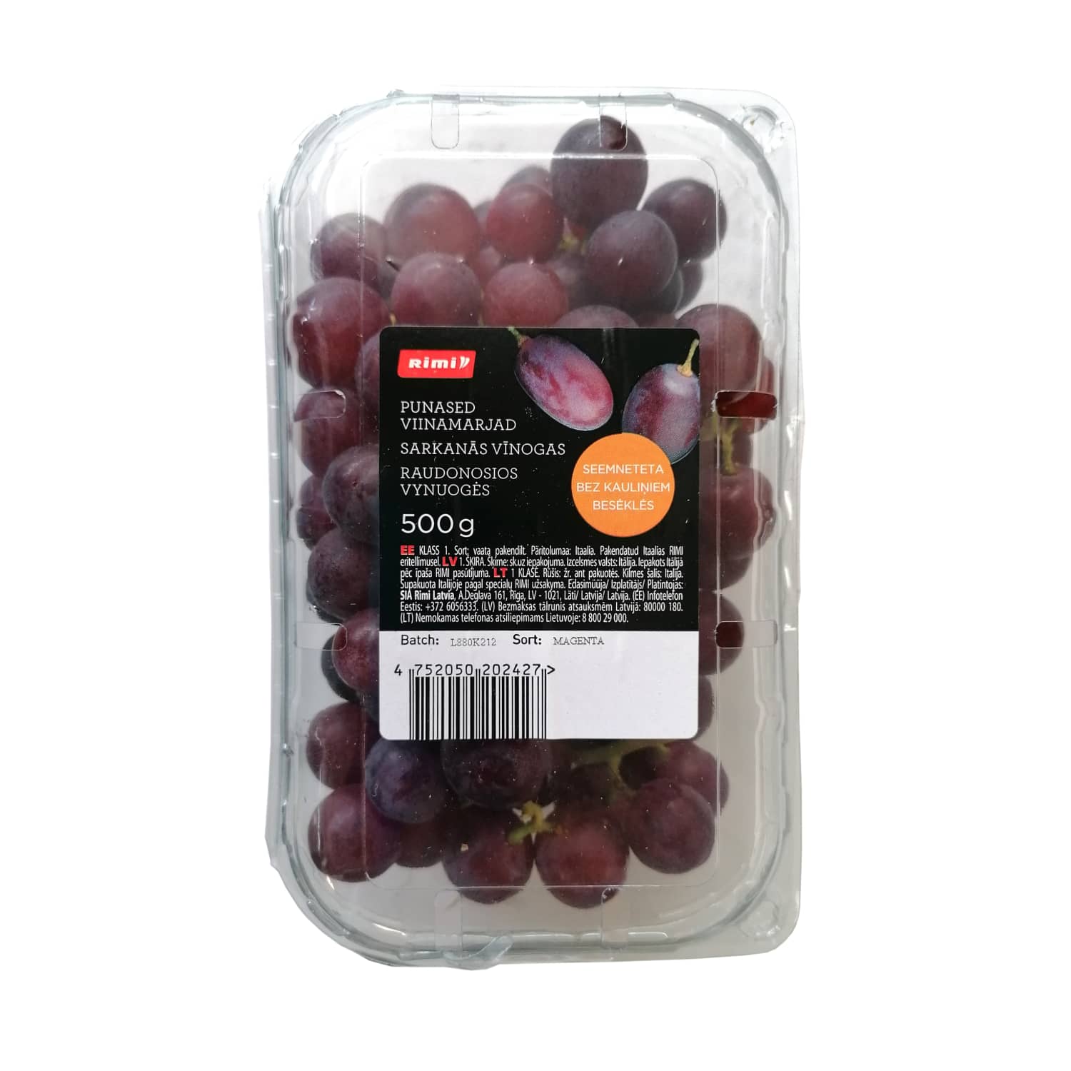 Raud. bes. vynuog. Ralli, 1kl, 500g