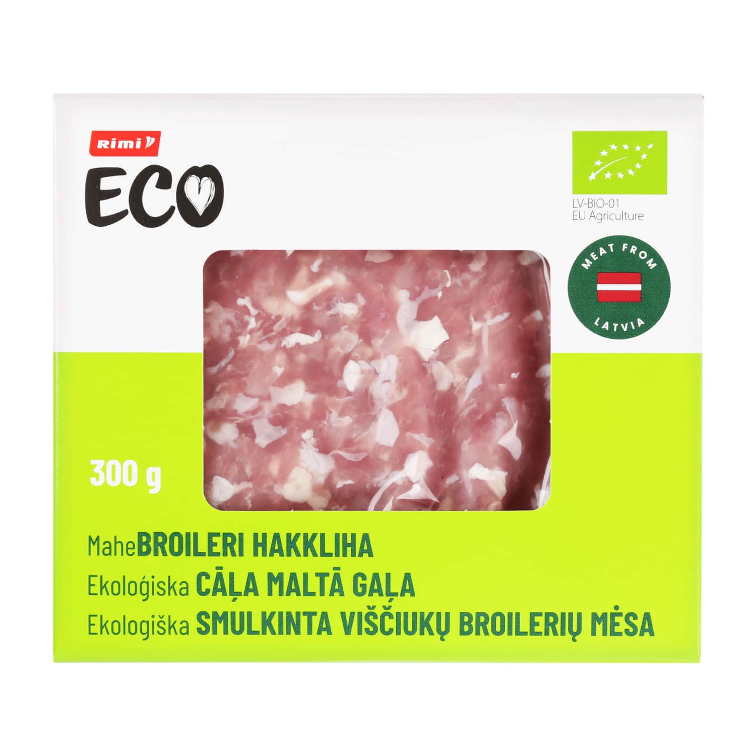Ekologiškas vištienos faršas RIMI, 300 g