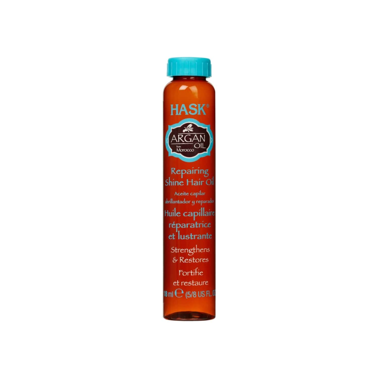 Plaukų aliejus su argano aliejumi HASK, 18 ml