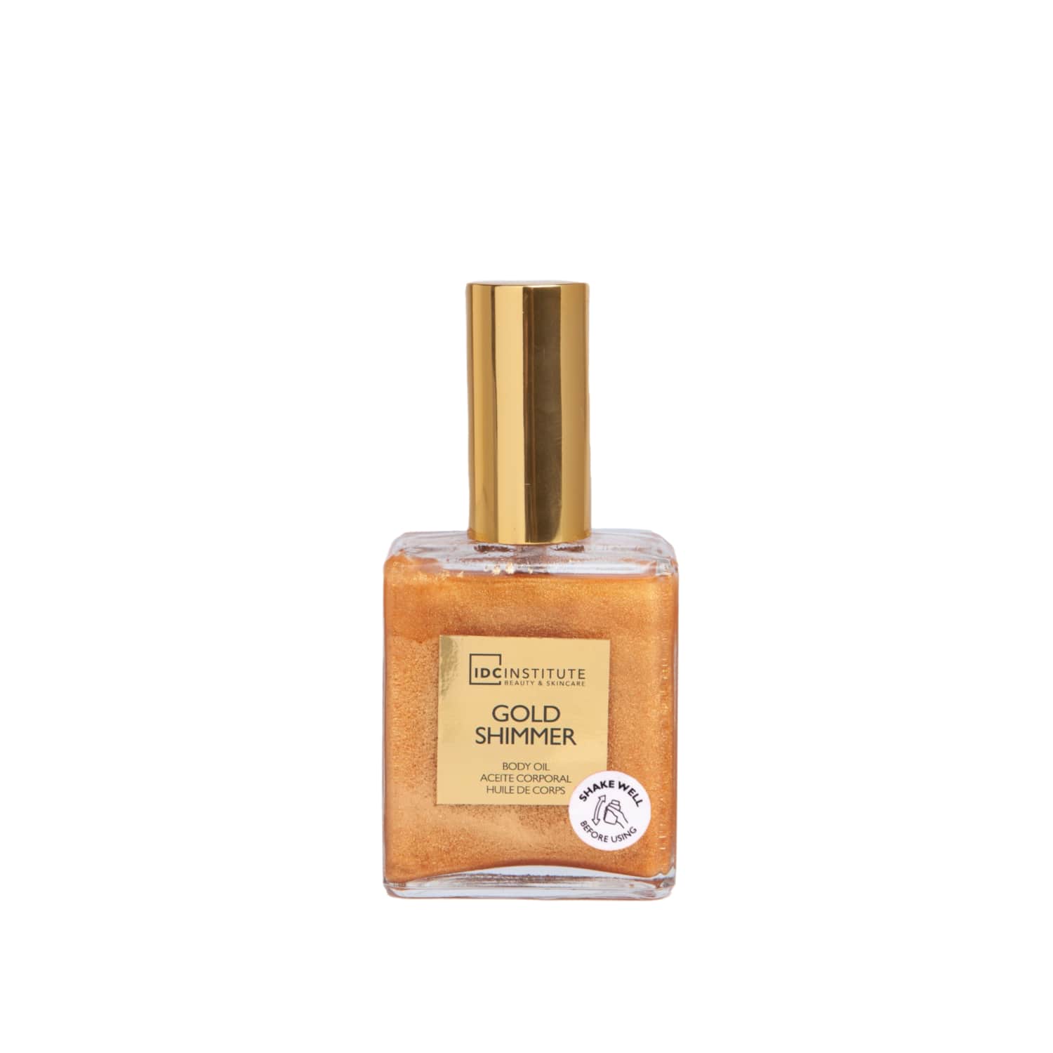 Body oil IDC INSTITUTE GOLD SHIMM., 50 ml