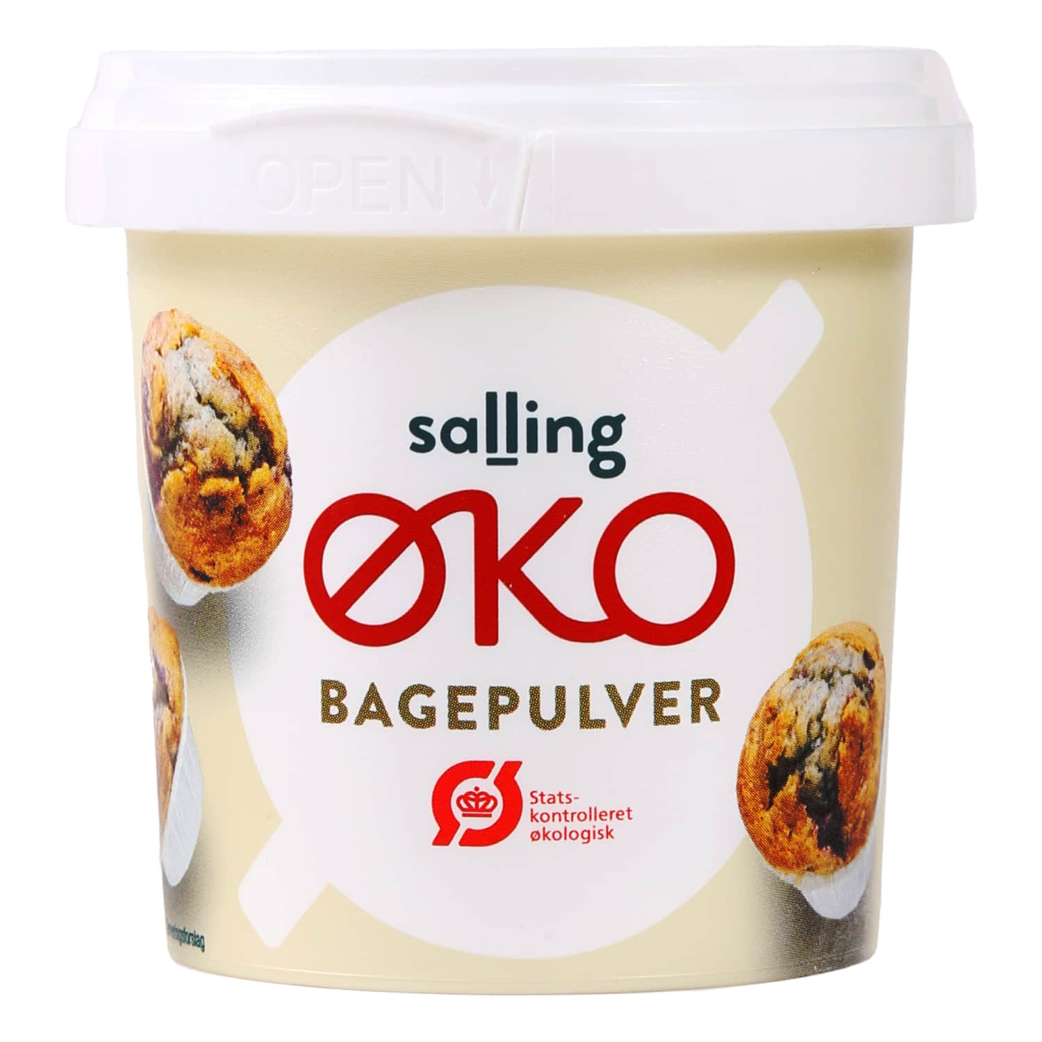 Ekol. kepimo milteliai SALLING EKO, 140 g