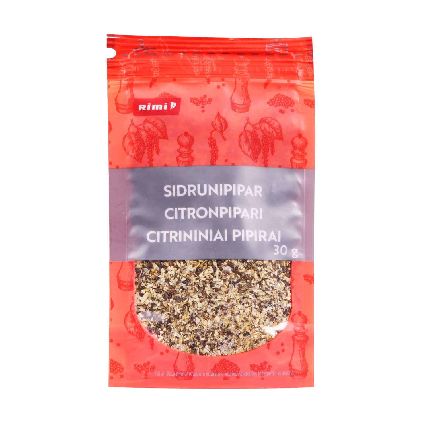 Lemon peppers RIMI, 30g