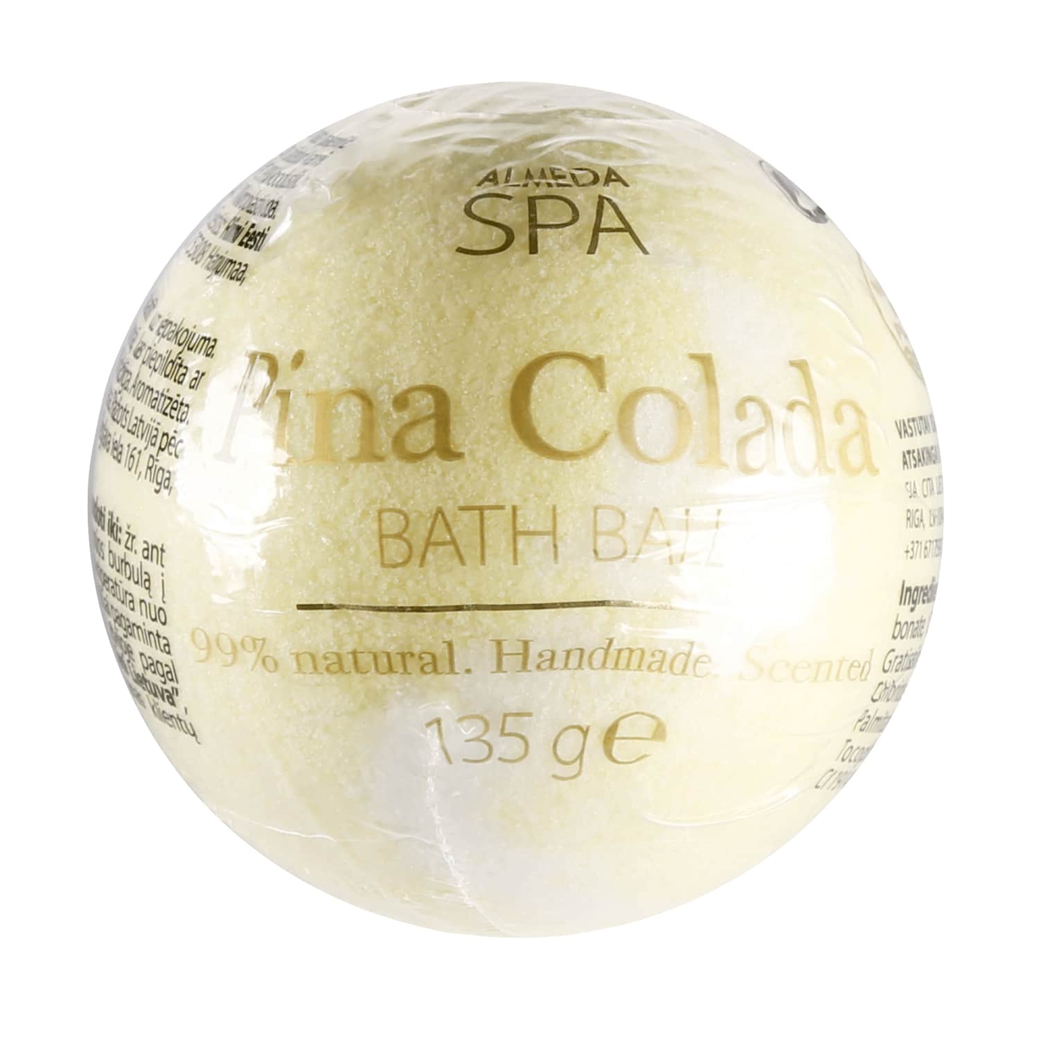 Bath bubble PINA COLADA ALMEDA SPA, 135 g