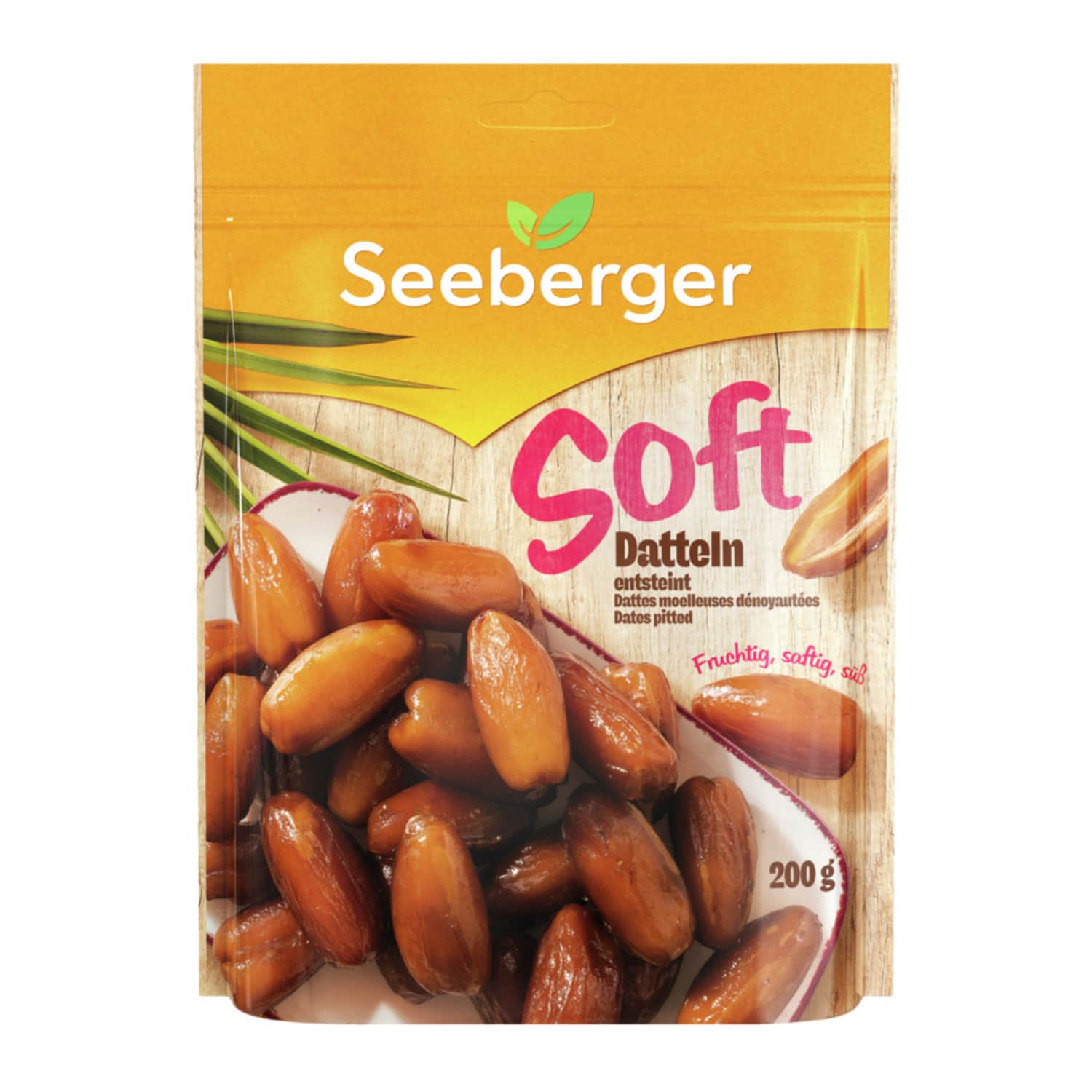 Сушеные финики SEEBERGER, 200г
