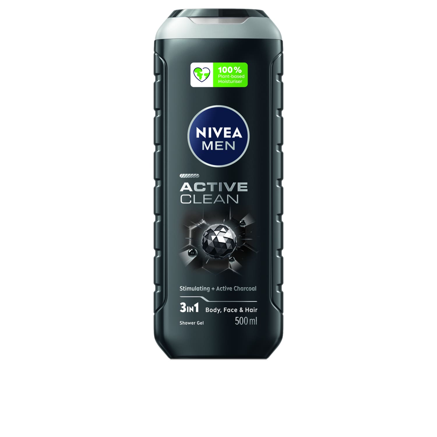 Vyr. dušo želė NIVEA MEN ACTIVE CLEAN, 500ml