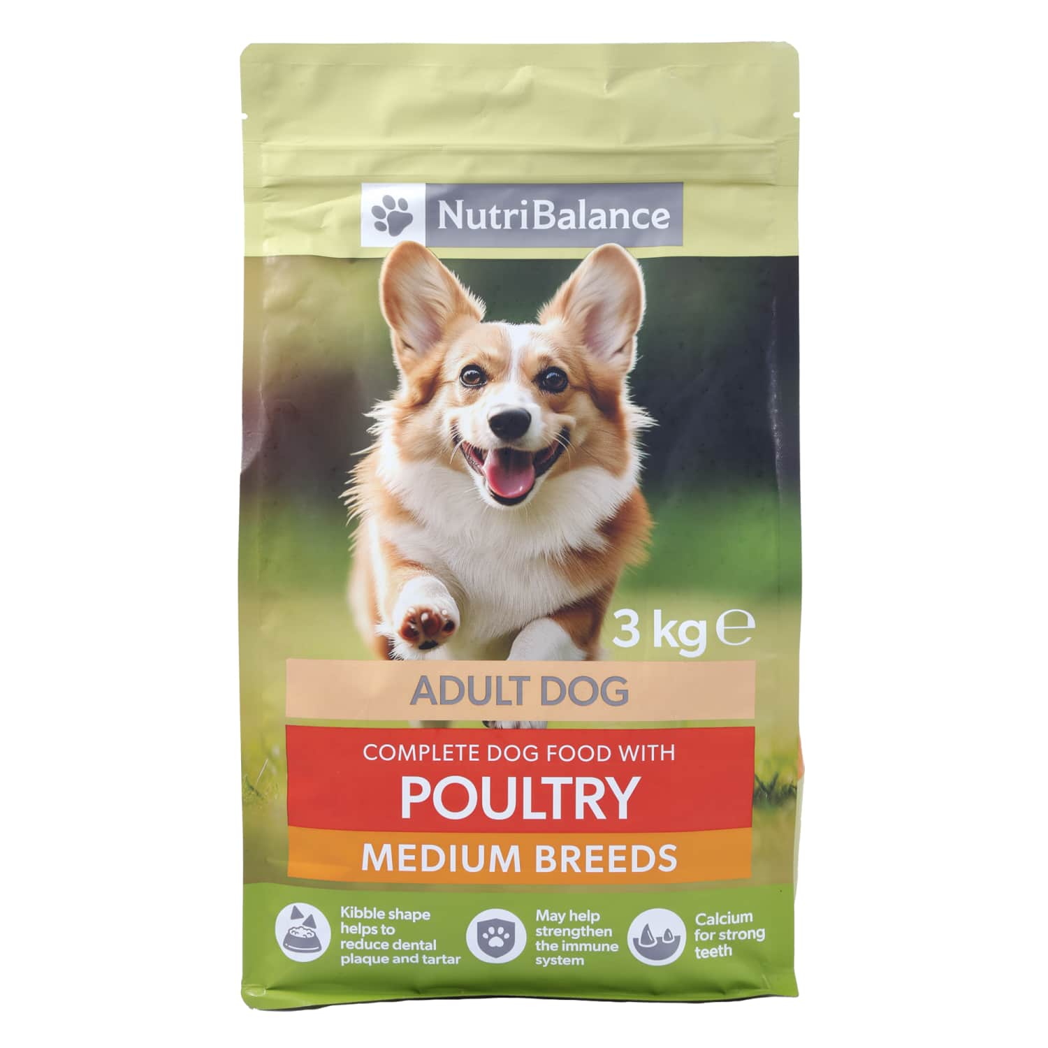 Корм для собак с курицей NUTRIBALANCE, 3 кг