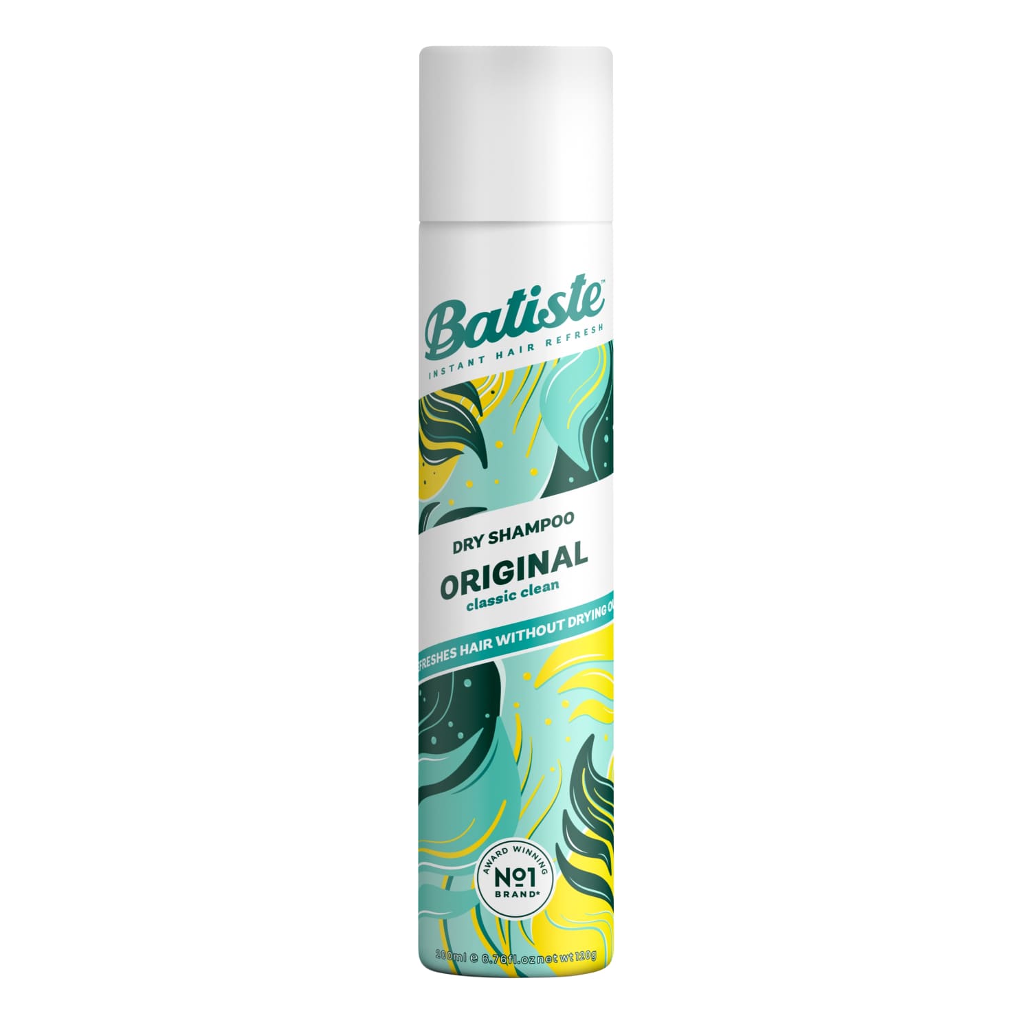 Сухой шампунь для волос BATISTE ORIGINAL, 200мл