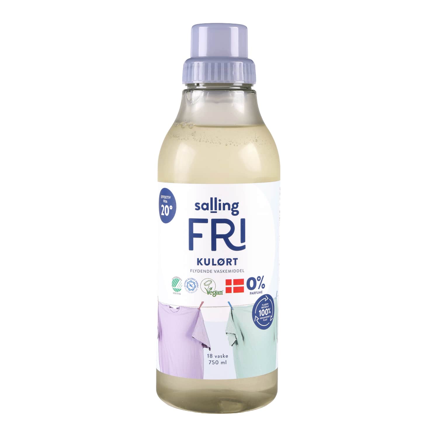 Skalbiklis spalv. skalb. SALLING FRI, 750 ml