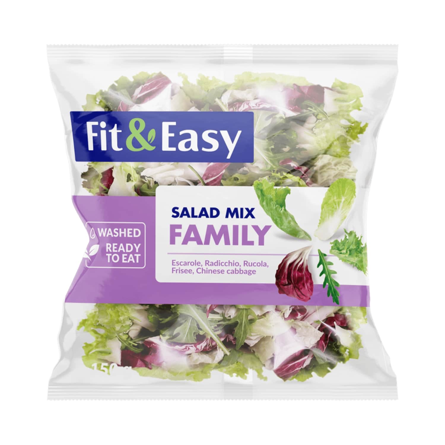 Промытая салатная смесь FIT&EASY FAMILY, 150 г