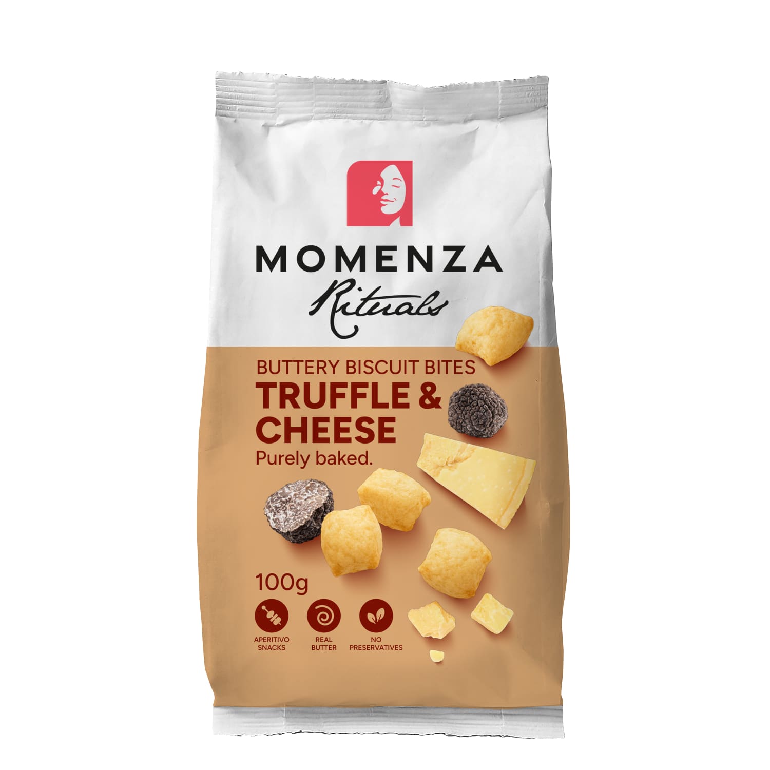 Sviest. kąsneliai trumų skonio MOMENZA, 100 g