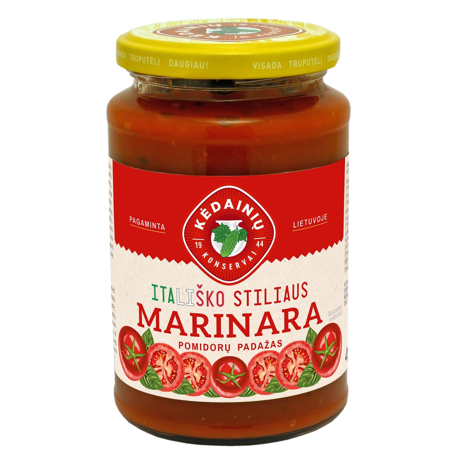 Tomato Sauce MARINARA KĖDAINIŲ KONS. 410 g