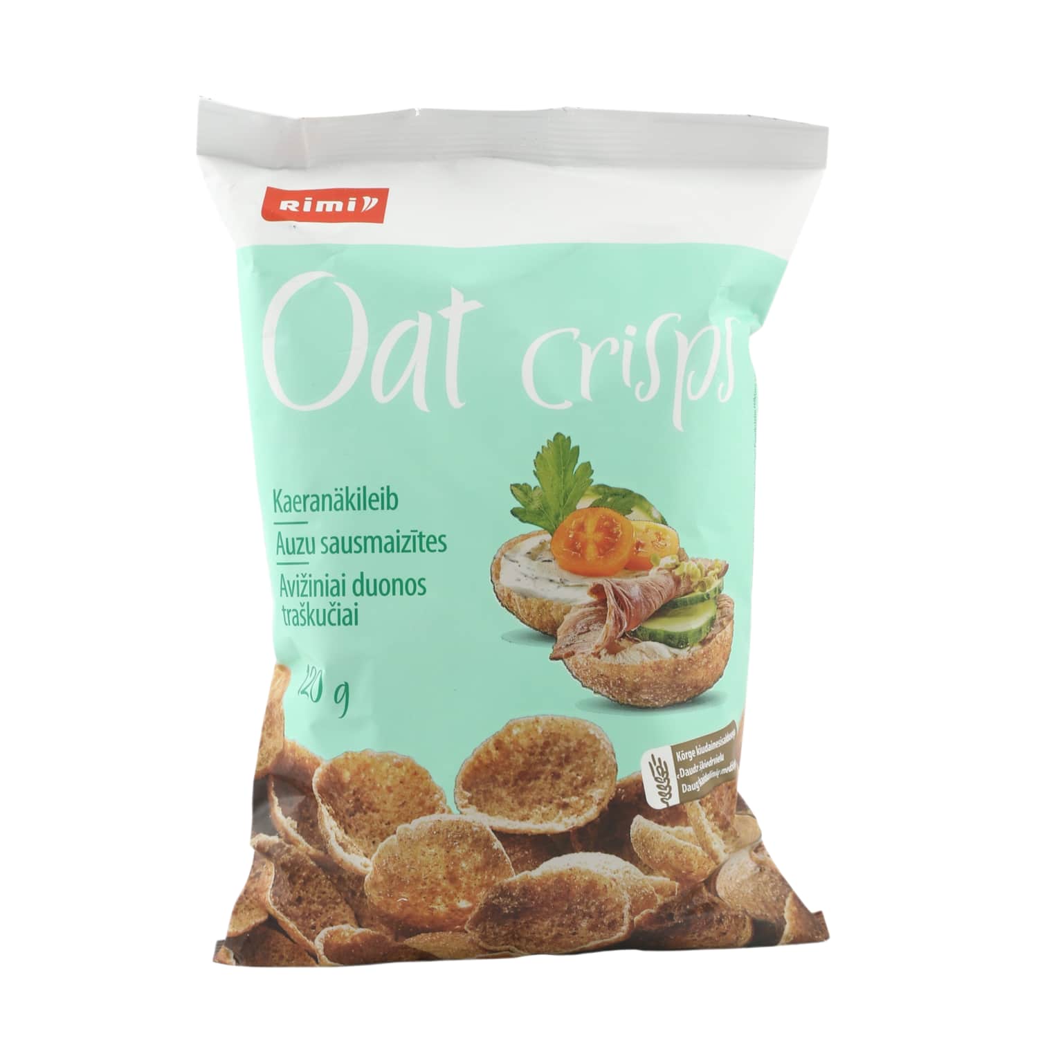 Oat Crisps RIMI, 120g