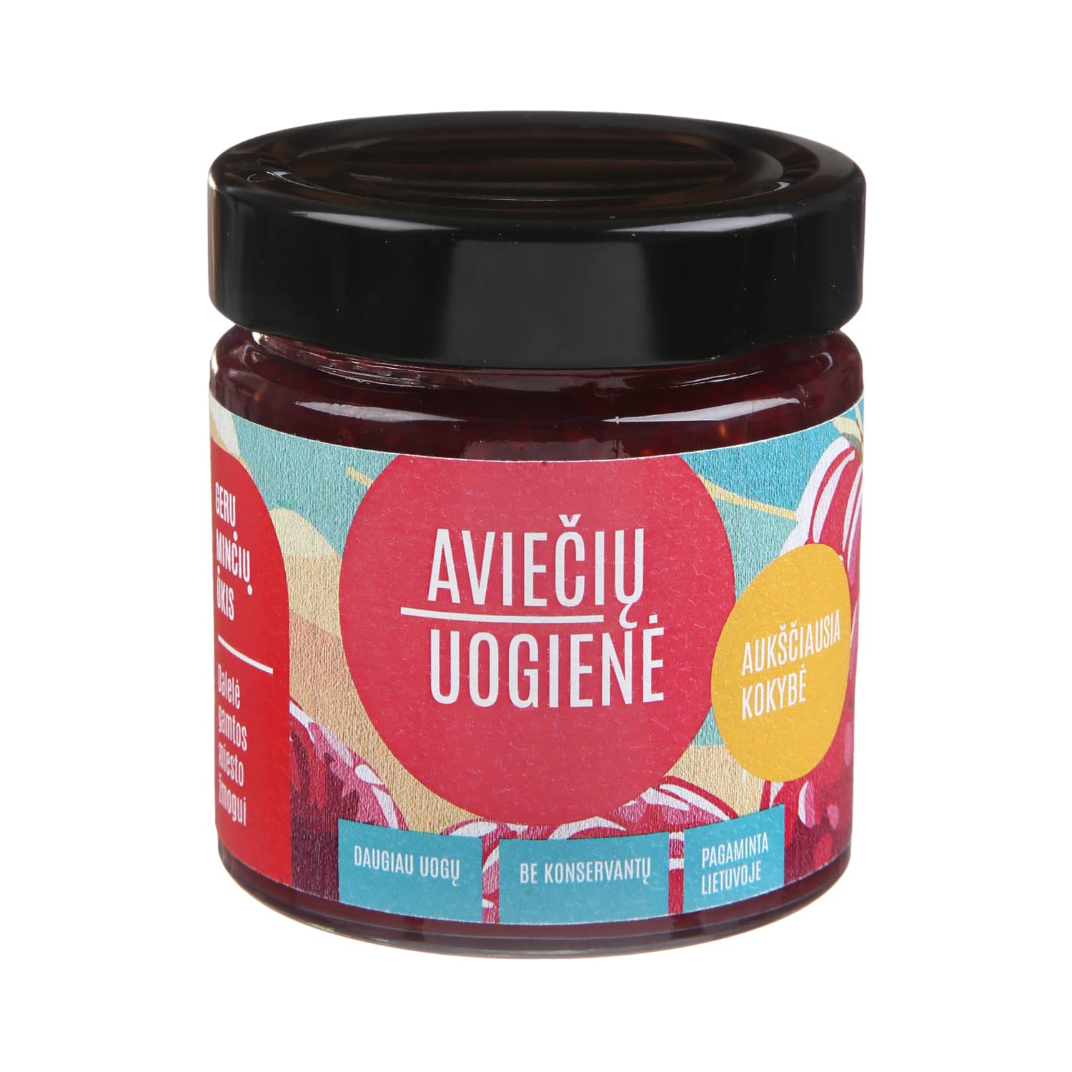 Aviečių uogienė GERŲ MINČIŲ ŪKIS, 220 g