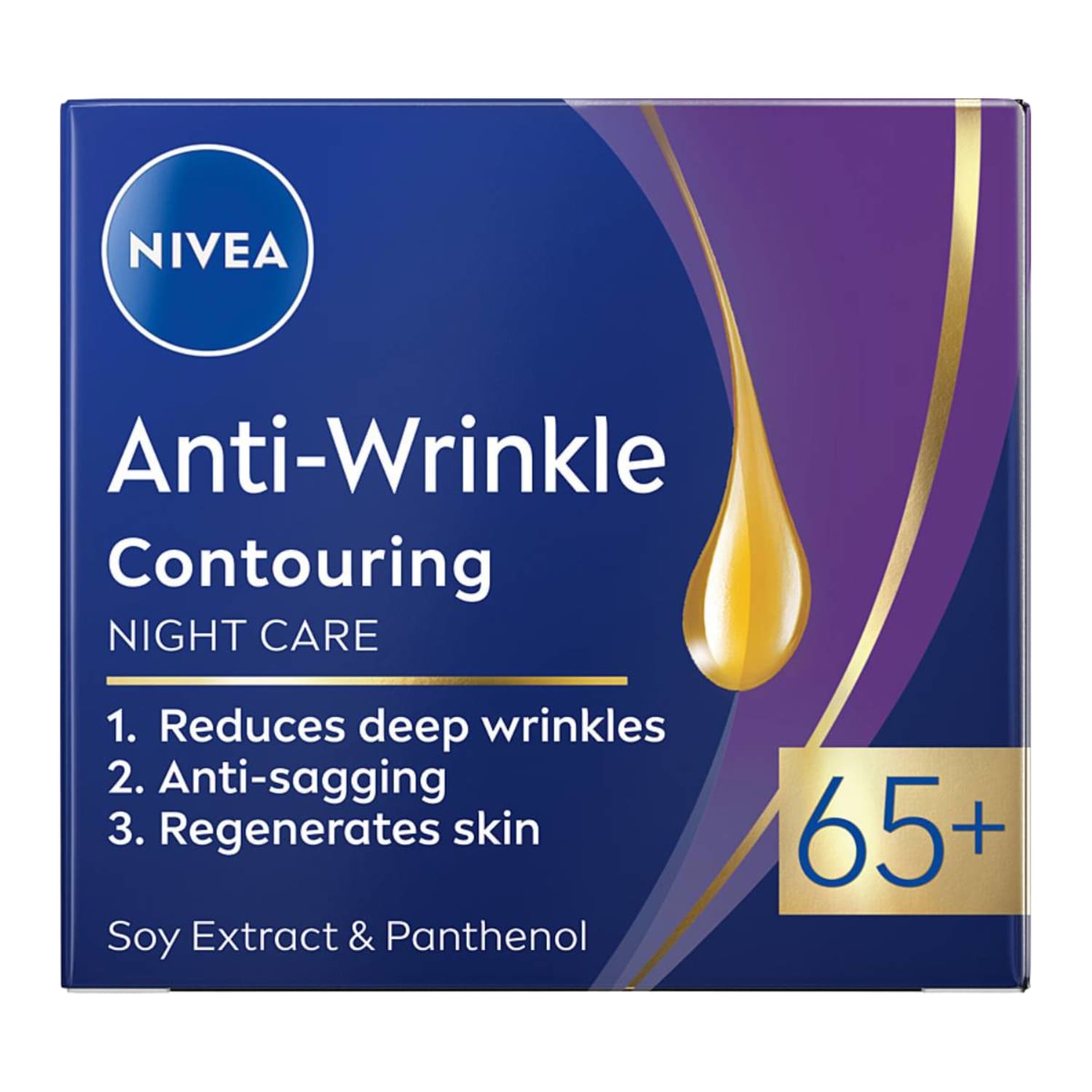 Kontūr .graž. nakt. kr. Nivea nuo raukš.65+