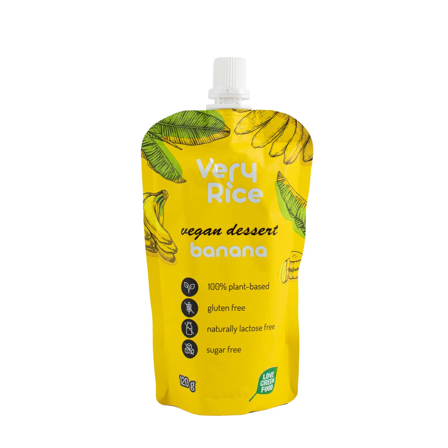 Rice and banana dessert puree VERY RICE, 120 g
