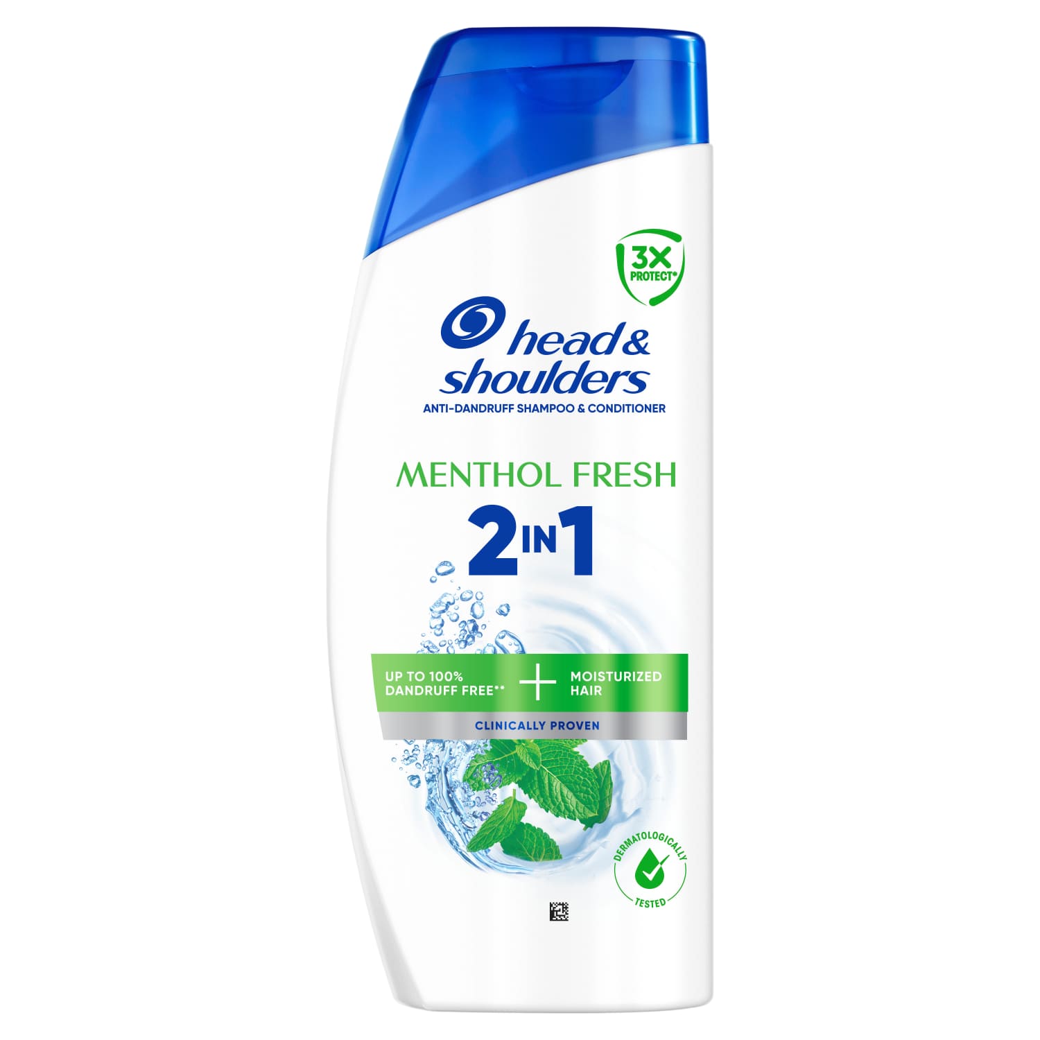 Plaukų šampūnas H&S MENTHOL 2IN1, 400 ml