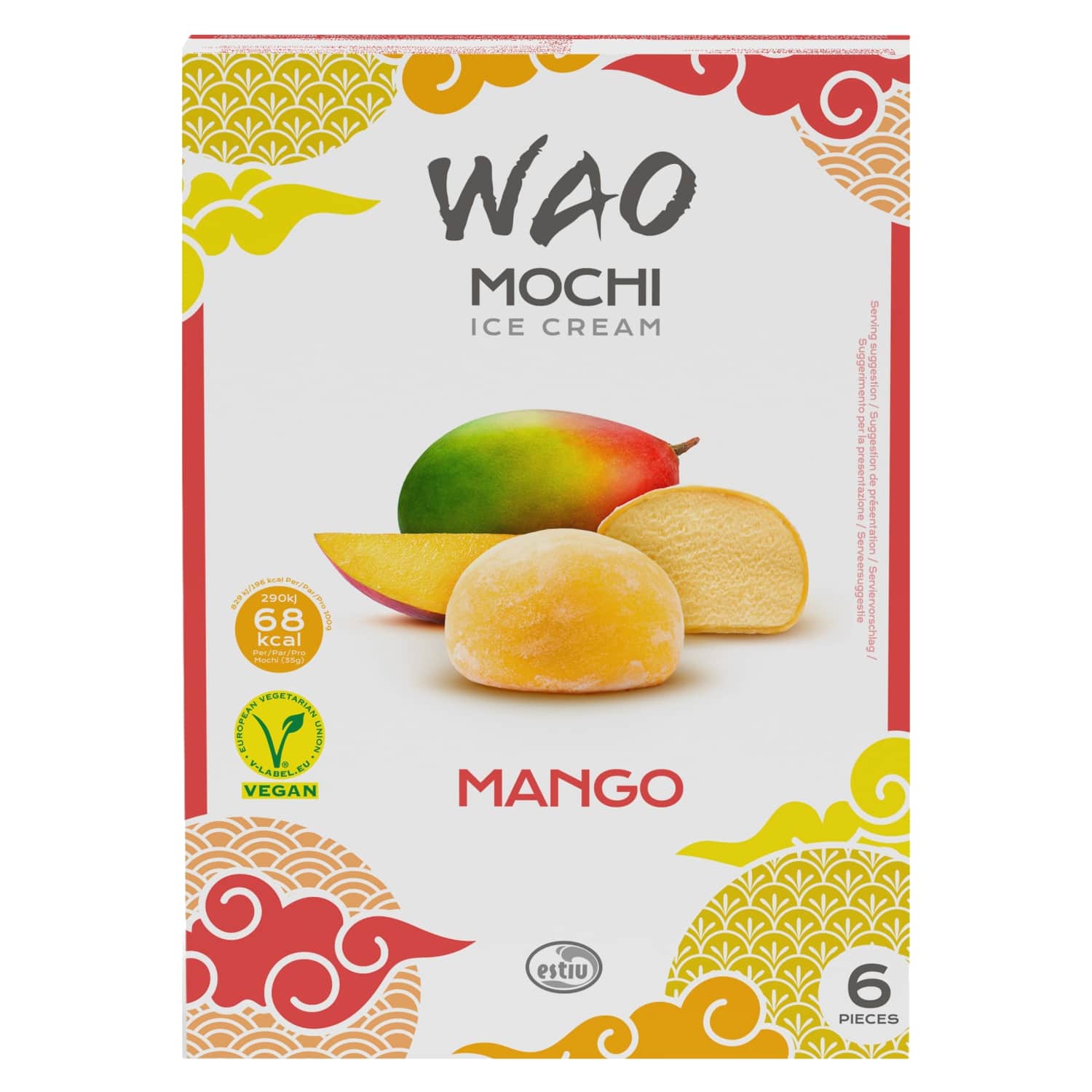 Mango Flavor Ice Cream