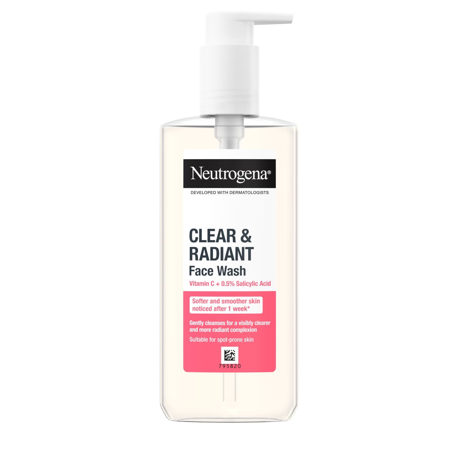 Очищающий гель для лица NEUTROGENA CLEAR & RAD., 200 мл