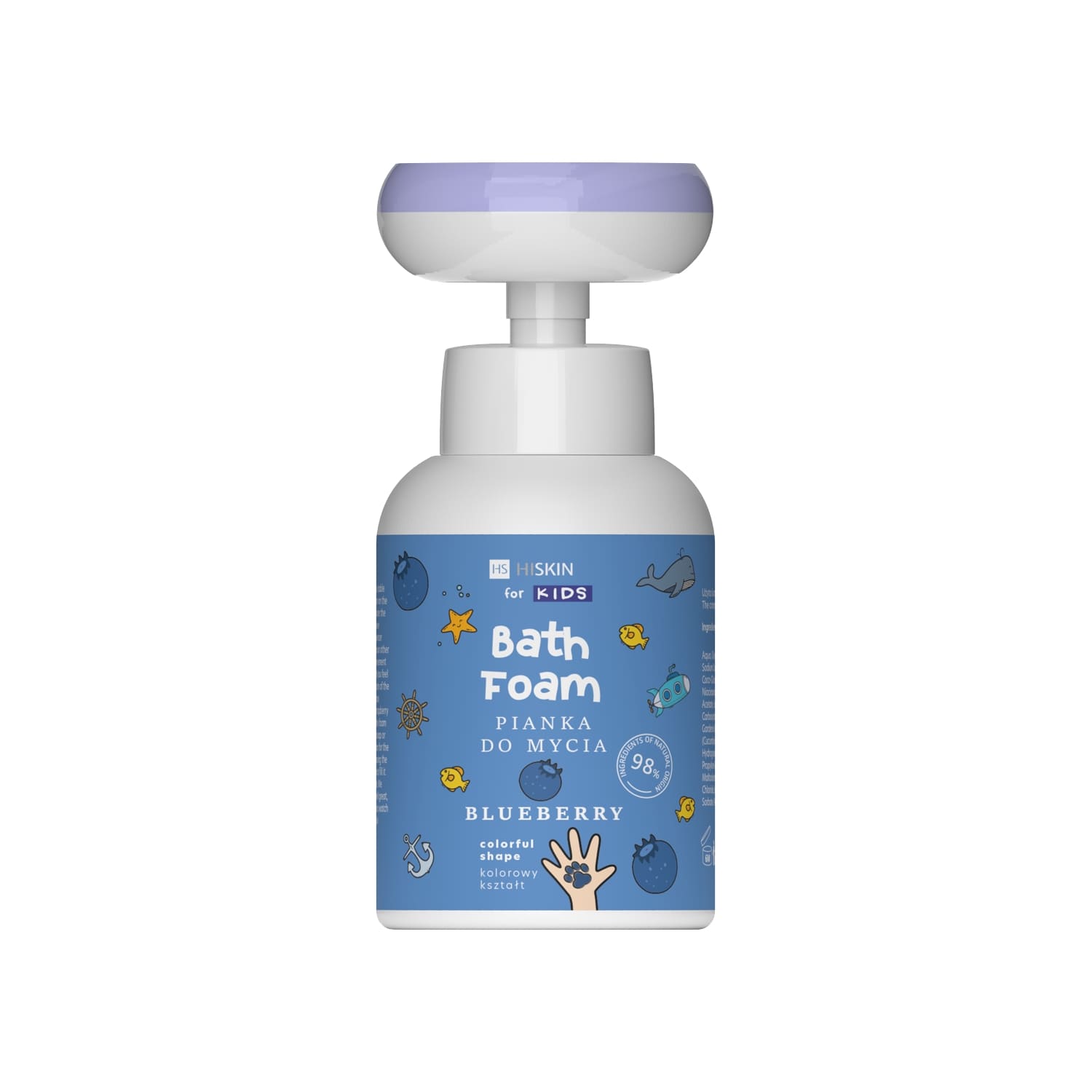 Пена для ванны синего аромата CRAZY HAIR, дети, 300ml