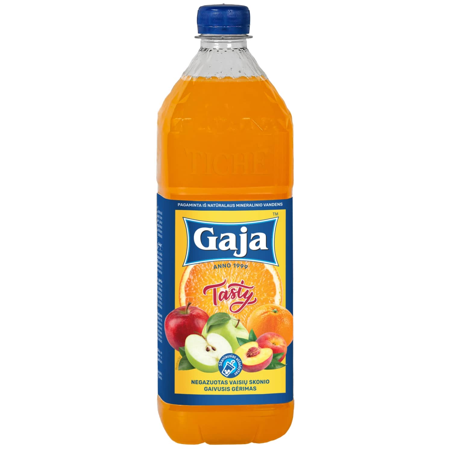 Non-carbonated fruit flavored soft drink GAJA, 1 l